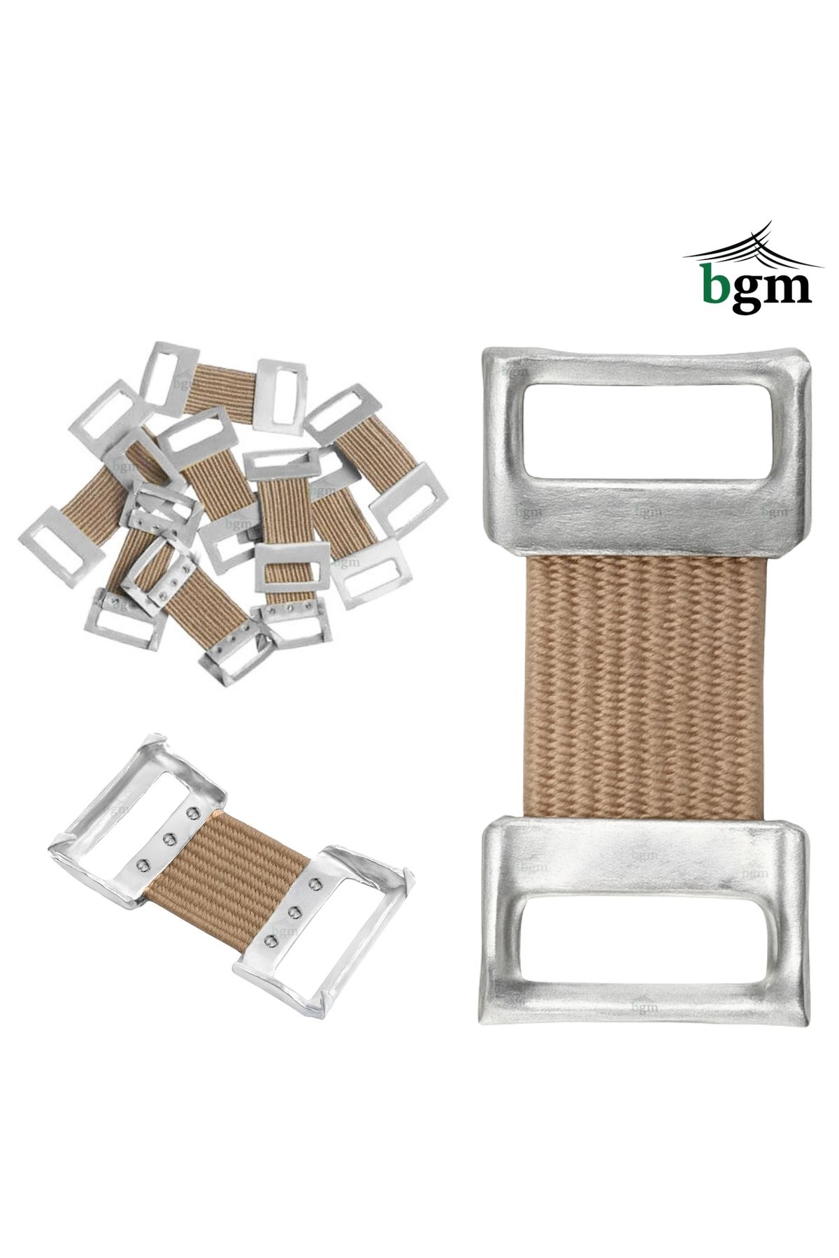 bgm Elastik Bandaj Yedek Kopça 10'lu Paket Yüksek Kalite Esneklik ve Dayanıklılık