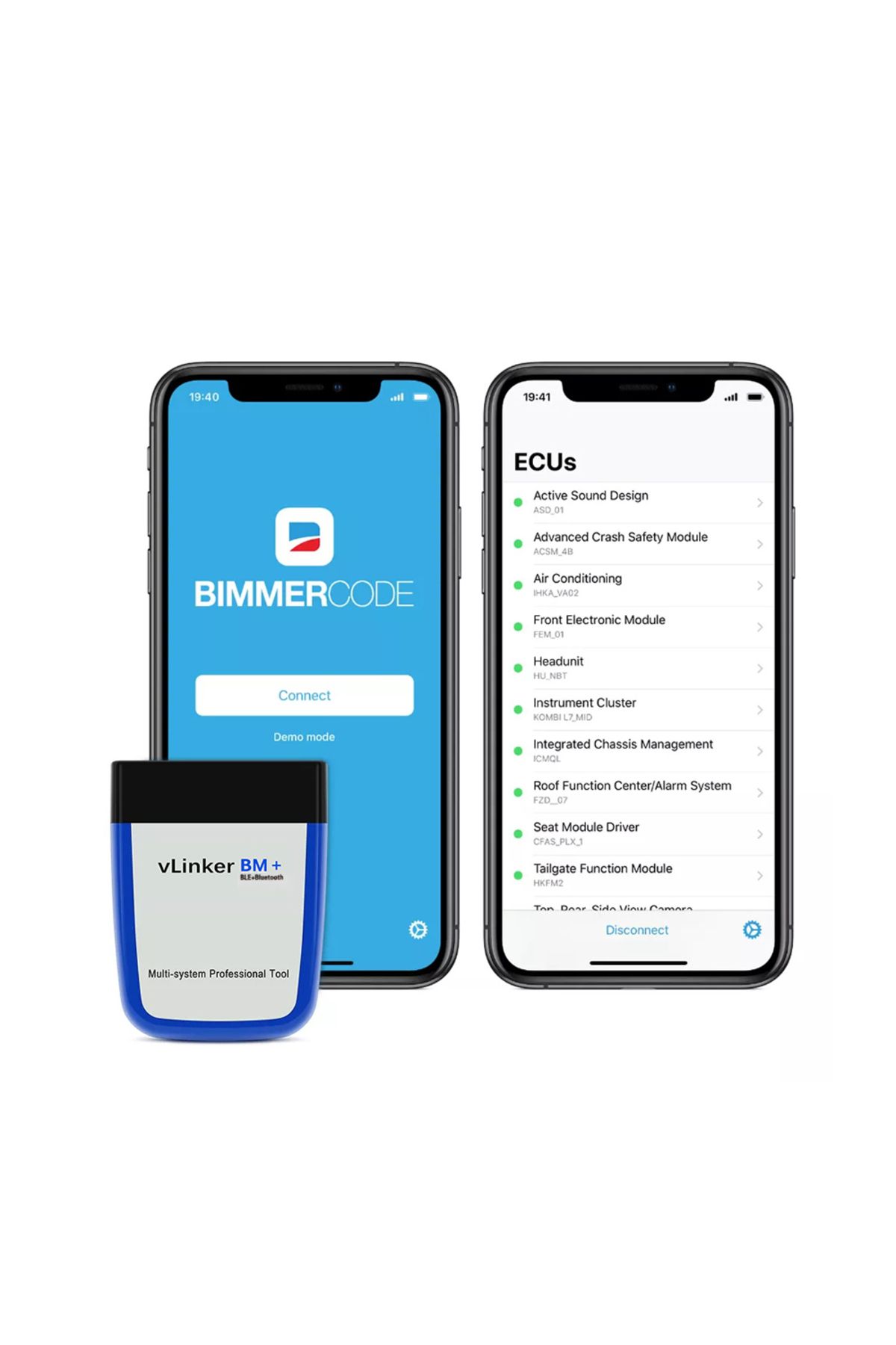 Vgate VLİNKER BM+ BMW İÇİN ÖZEL ARIZA TESPİT VE GİZLİ ÖZELLİK AÇMA CİHAZI BİMMERCODE UYUMLU