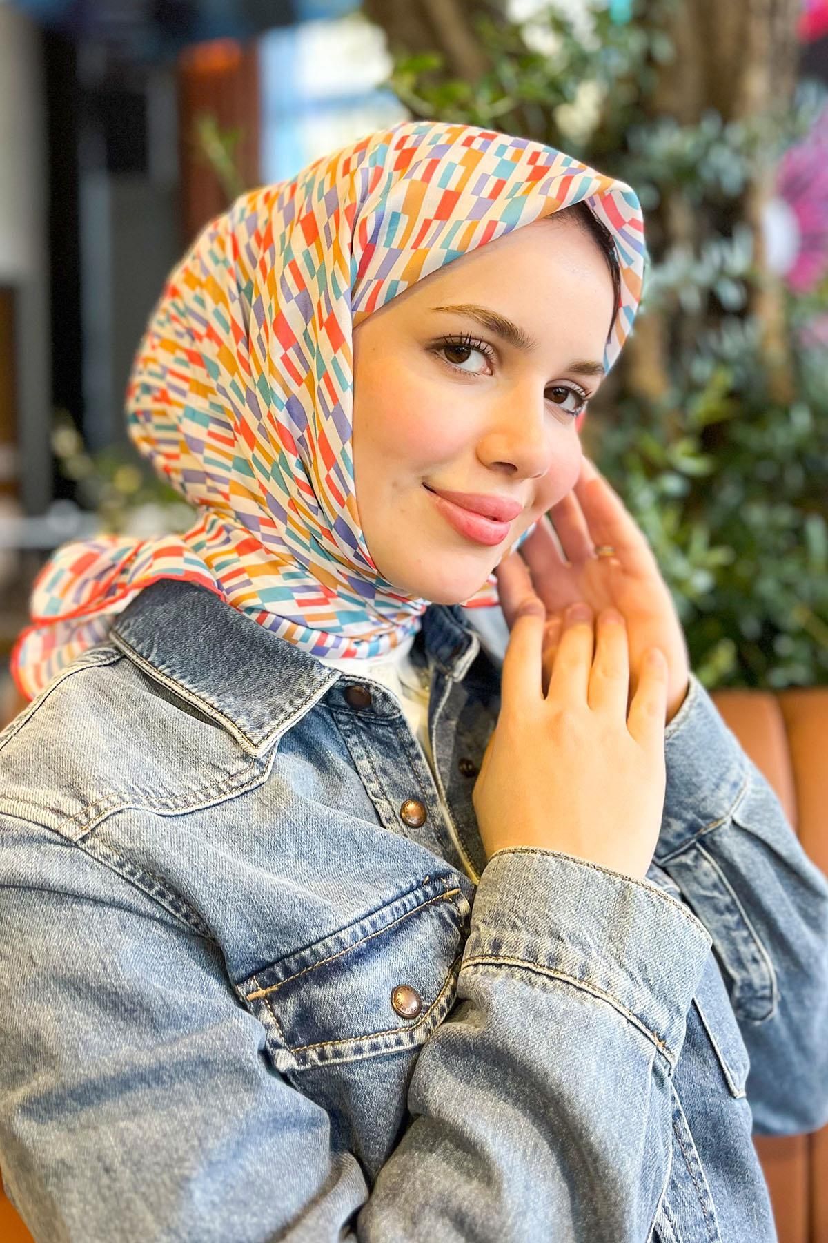 Armine Life Vual Eşarp - İnce Yazlık Kumaş - 10102L-03