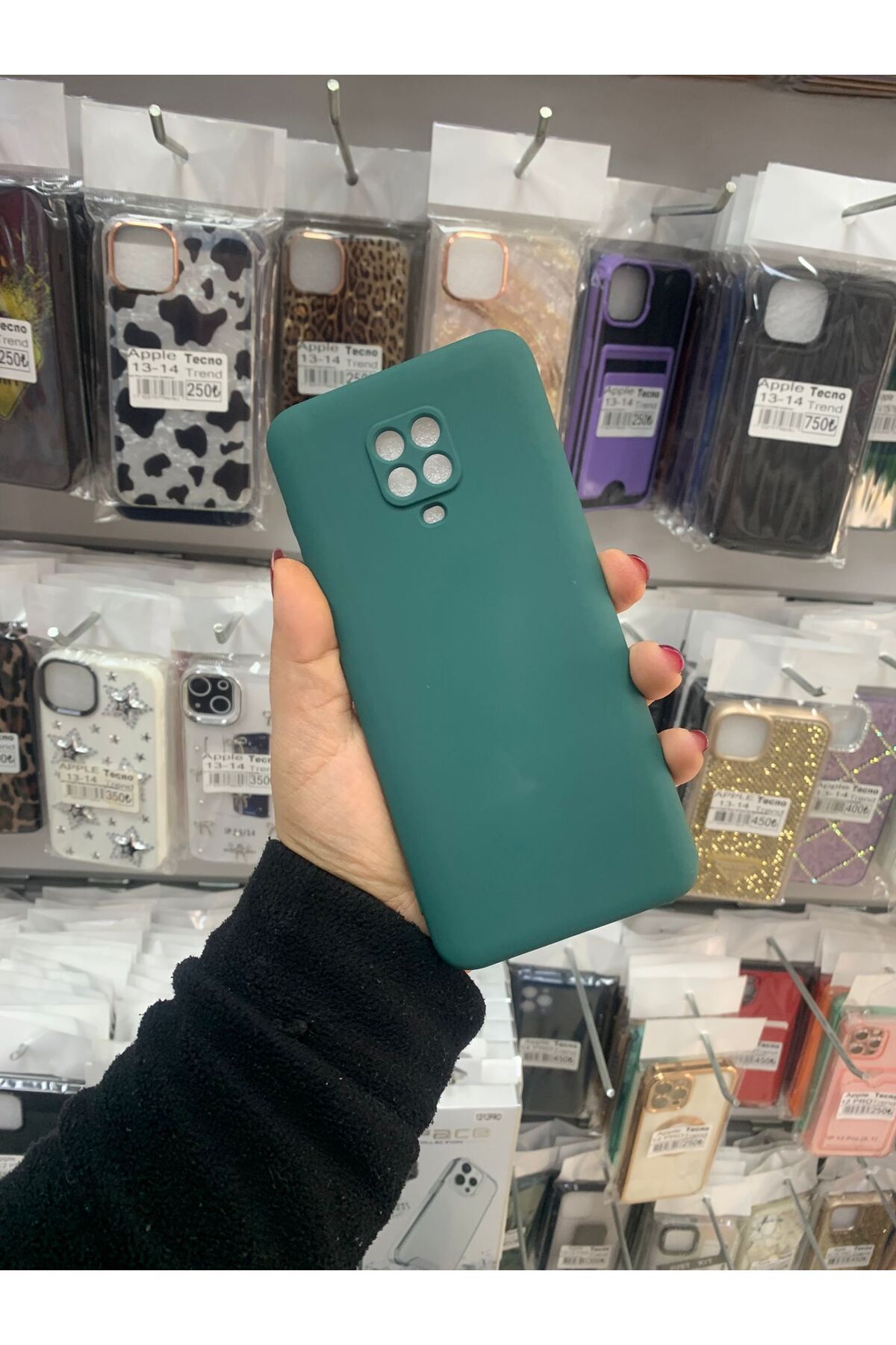 TECNOTREND Redmi Note 9 Pro/Note 9s Uyumlu mara lansman silikon kılıf