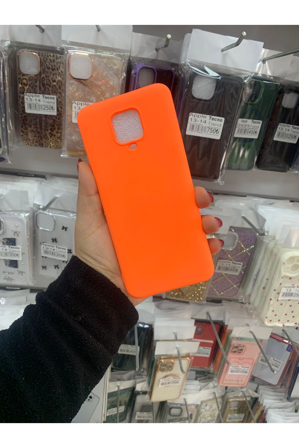 TECNOTREND Redmi Note 9 Pro/Note 9s Uyumlu mara lansman silikon kılıf