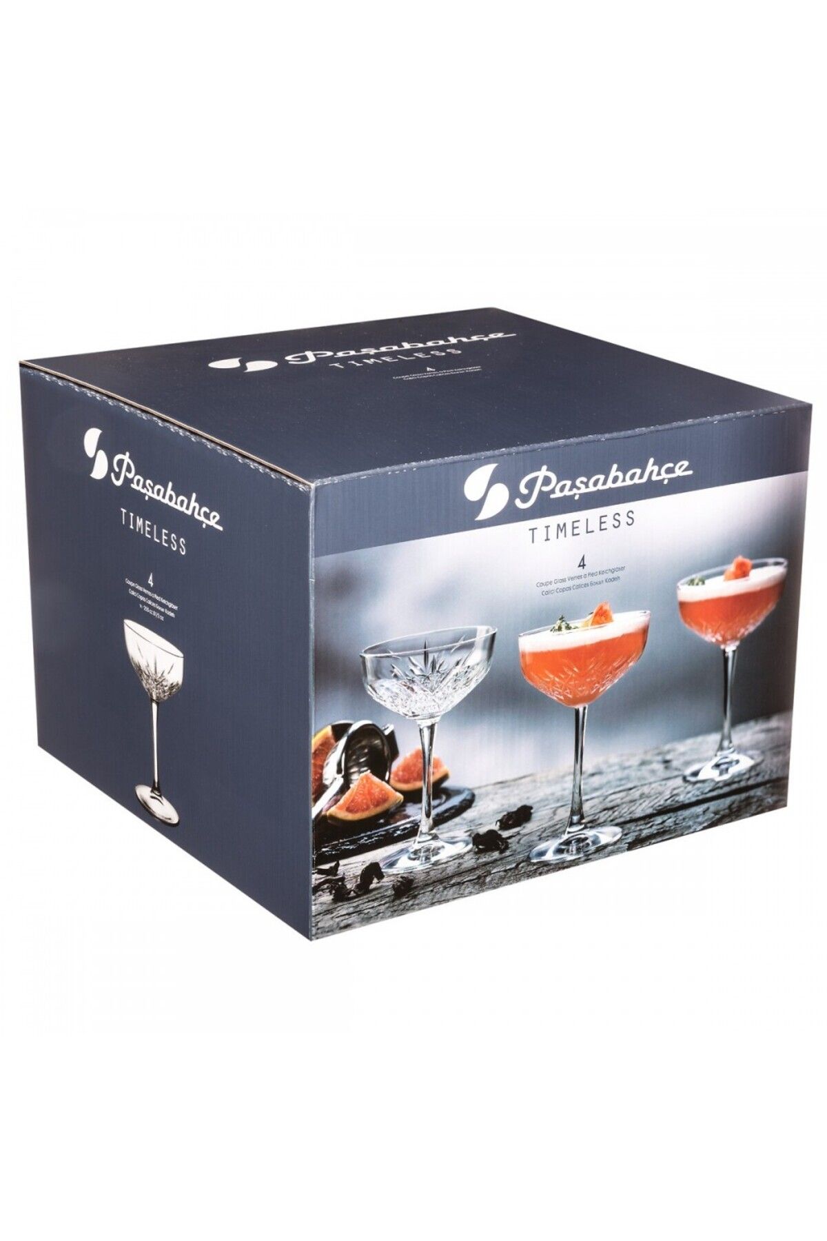 Paşabahçe-Σετ ποτηριών σαμπάνιας, Pasabahce Timeless, 4 τεμάχια, 255 ml 4