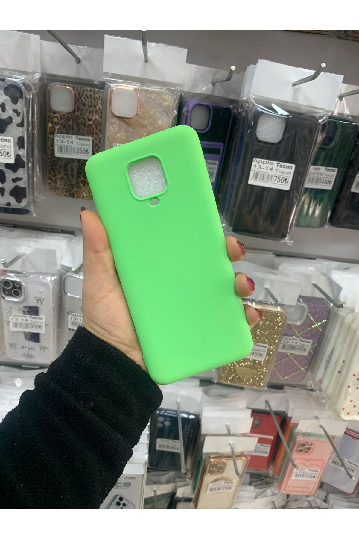 TECNOTREND Redmi Note 9 Pro/Note 9s Uyumlu mara lansman silikon kılıf