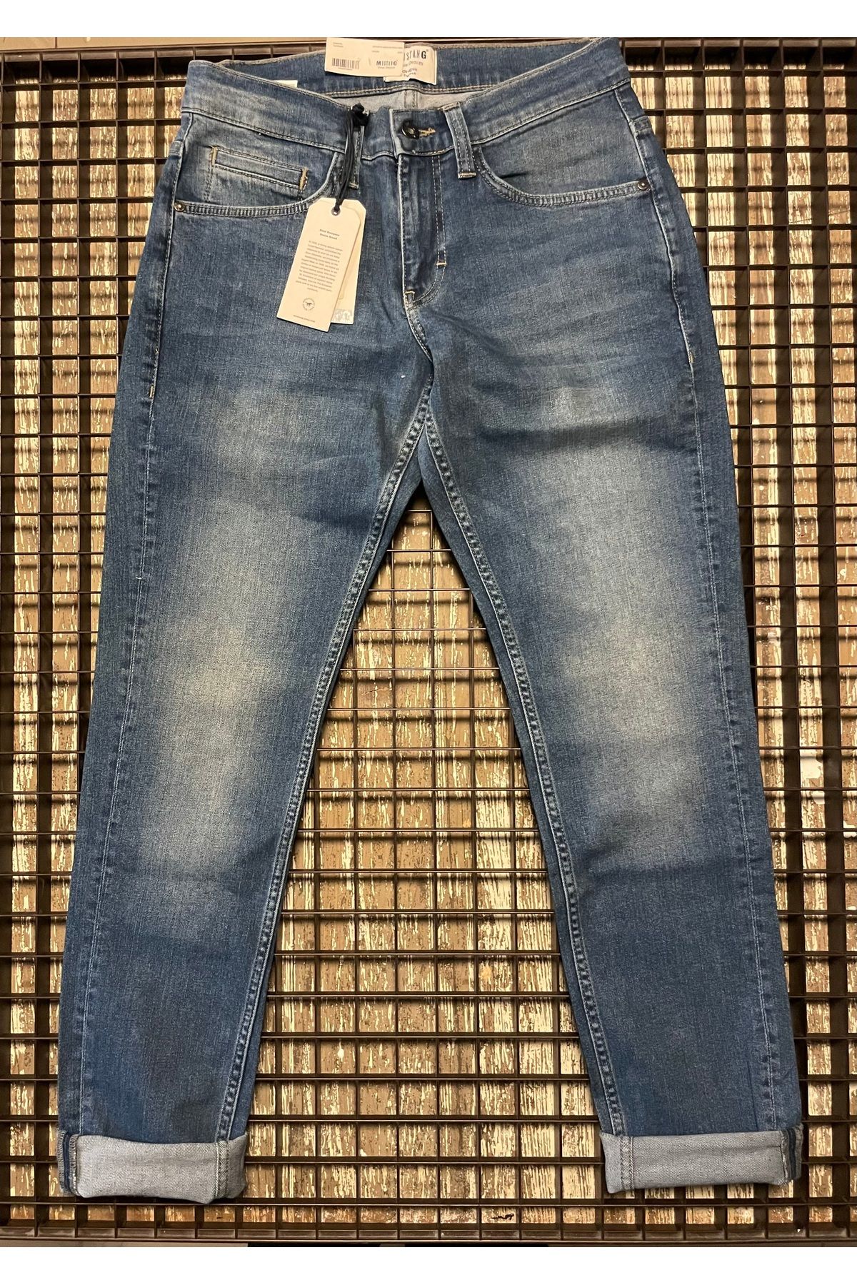 MUSTANG JEANS Oregon tapered açık mavi