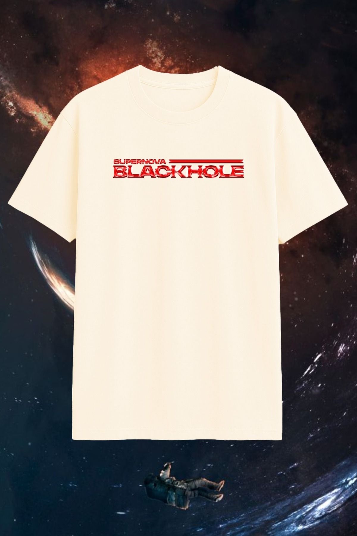 Vigor Wear BlackHone Baskılı Oversize T-Shirt