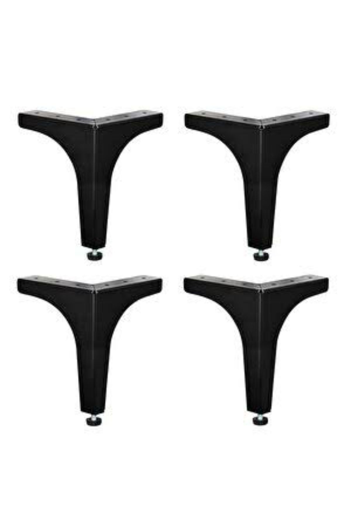 evdekorist 17 cm Üçgen Metal Koltuk Baza Ayak
