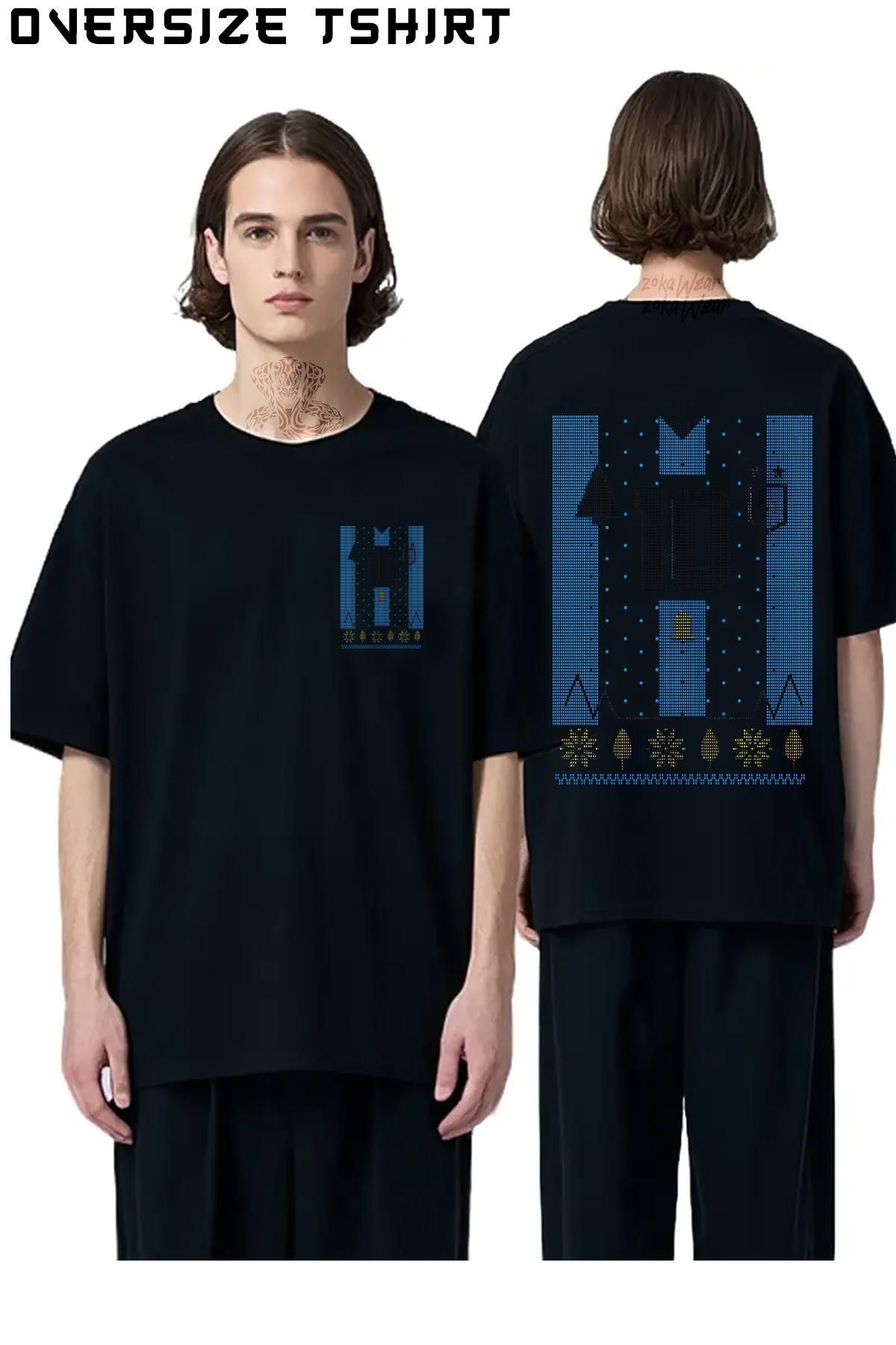 ZOKAWEAR Unisex 1965-Monaco-Formula-1-F1 Sırt Baskılı Oversize T-shirt