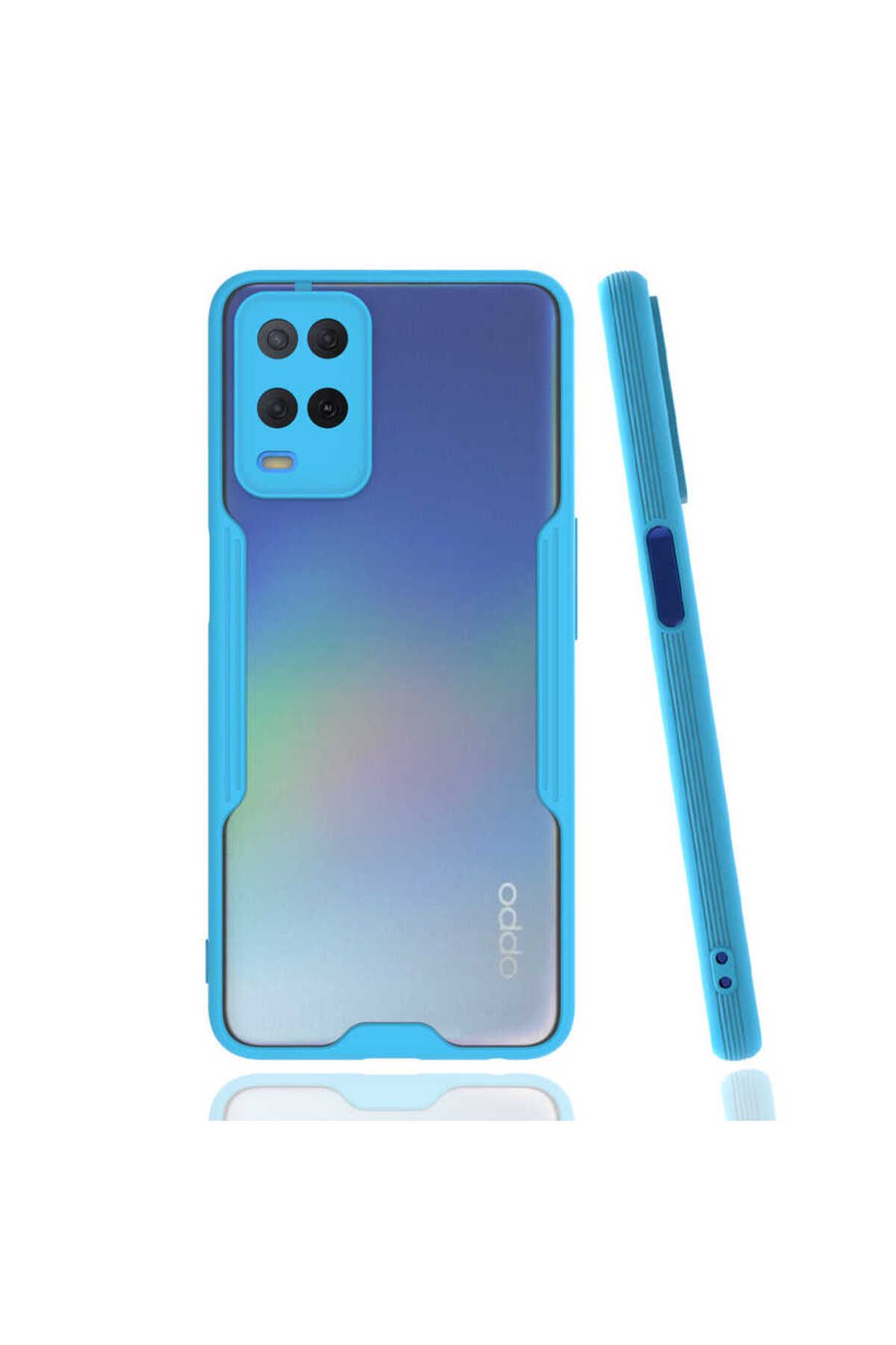 VARDAR AKSESUAR Oppo A54 4G Uyumlu Kılıf Ultra İnce Esnek Kenarları Renkli Parfevar Malkoec Kapak