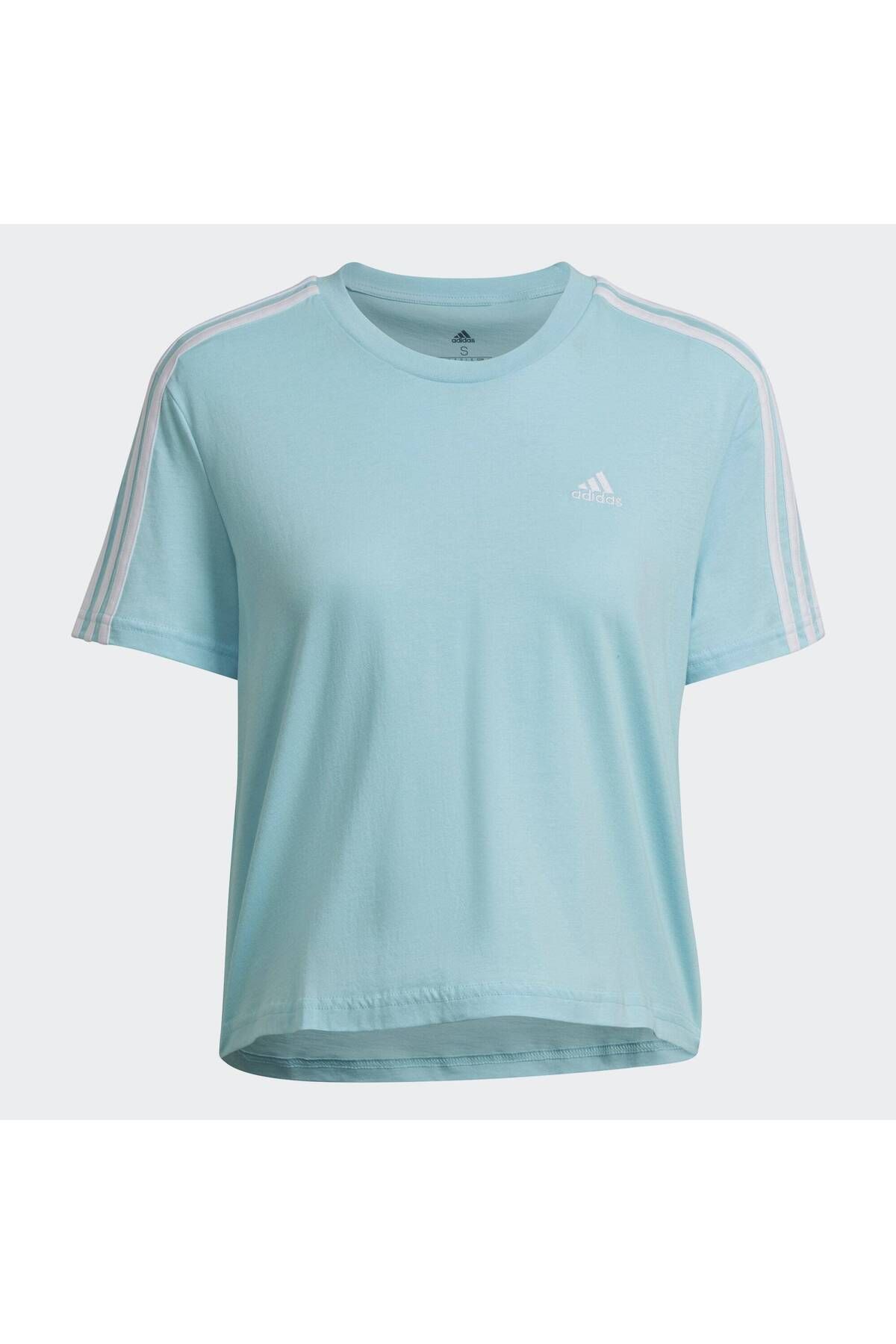 adidas-Essentials Loose 3-Stripes Short Top 3
