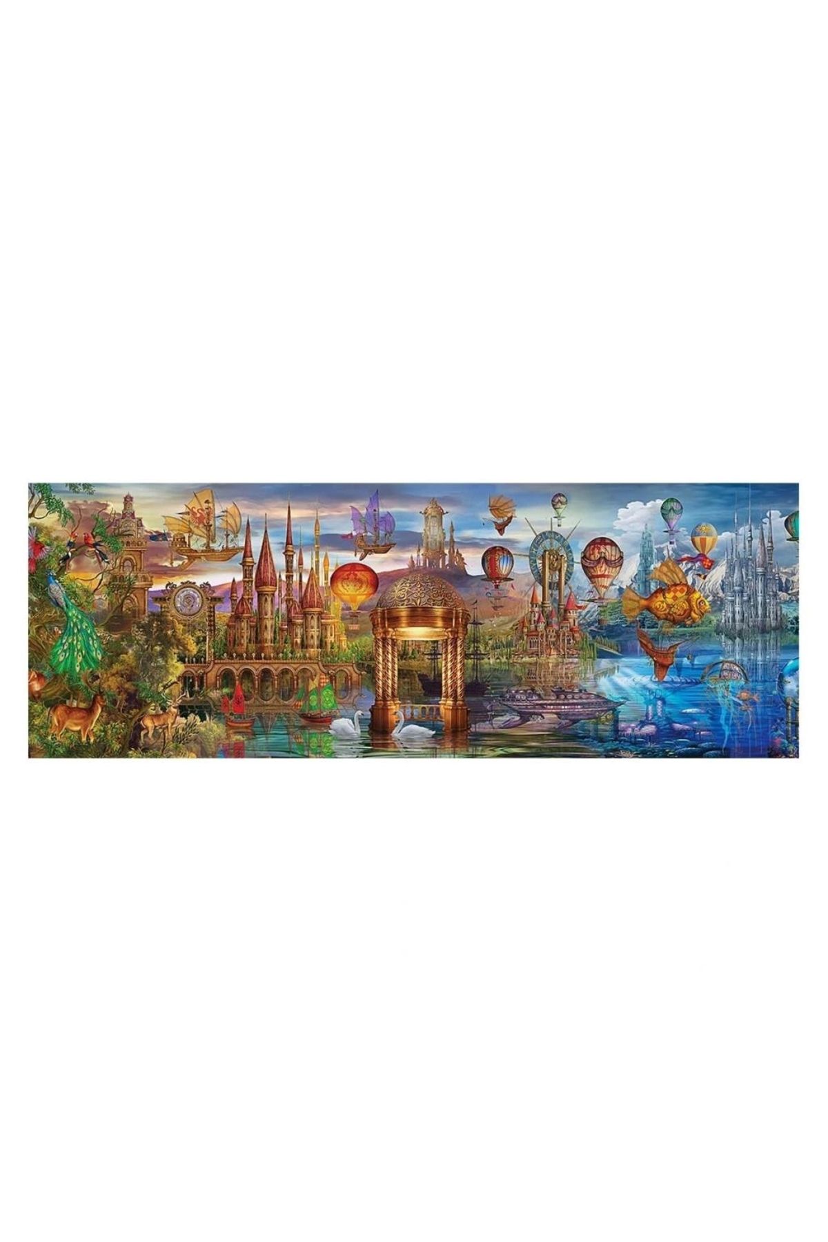 Eng Nessiworld Panoramik Fantastic 1000 Parça Puzzle