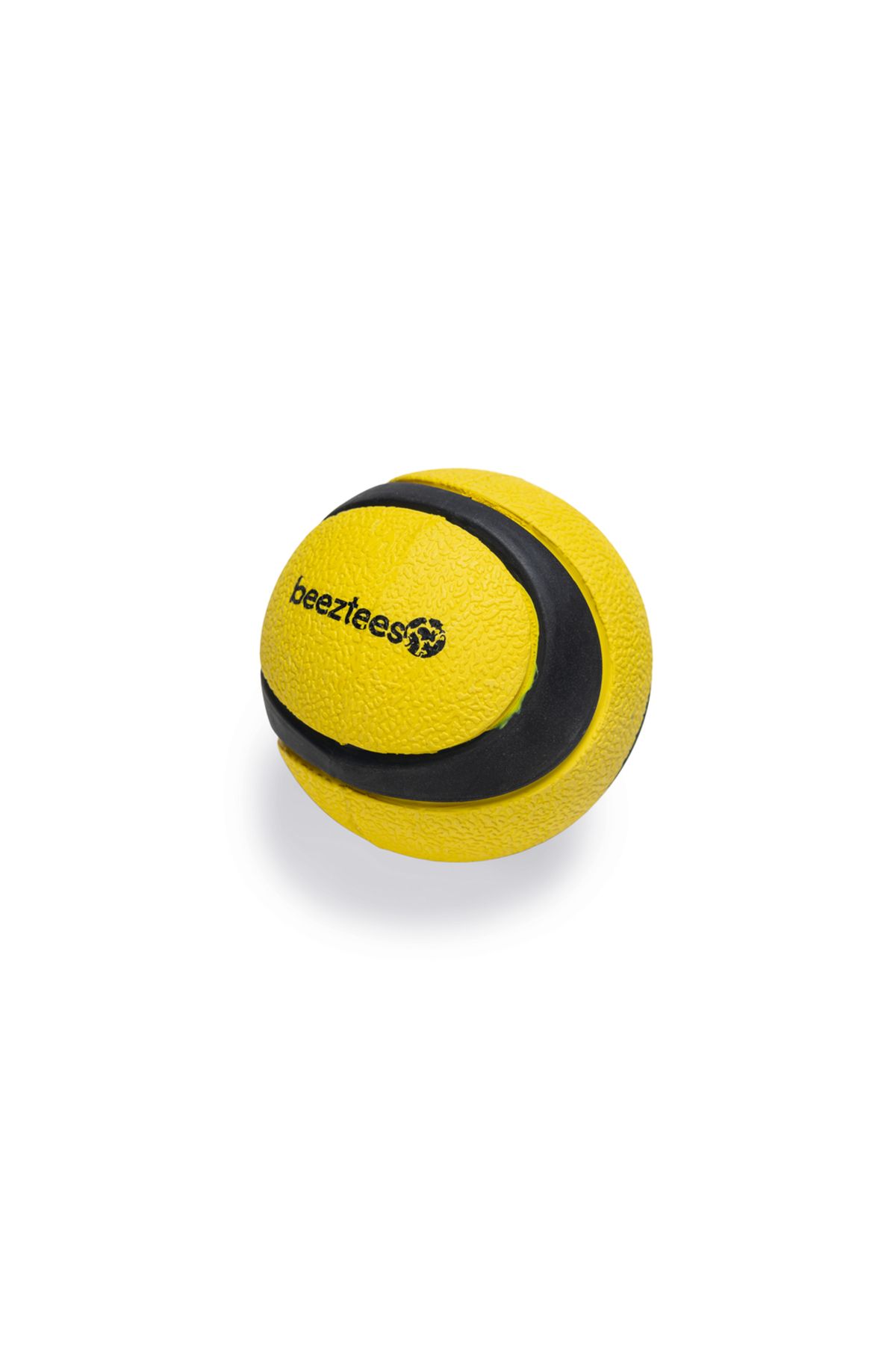 Beeztees Köpek Oyuncağı, Yüzen, Tenis Topu, Kauçuk, Siyah/Sarı, 6,3cm YNSMR