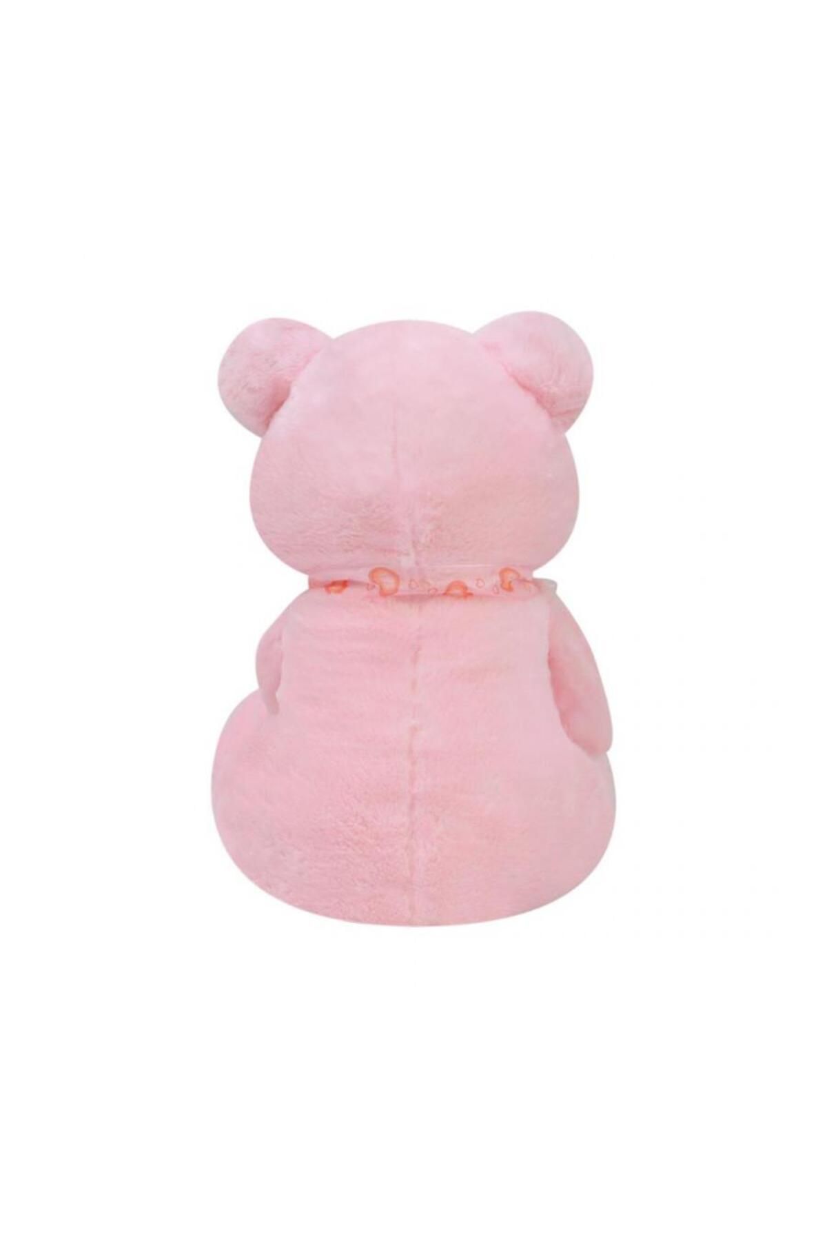 Huramarketing Yumoş Ayı 47 cm Pembe Pelüş Ayı Sevgiliye Hediye