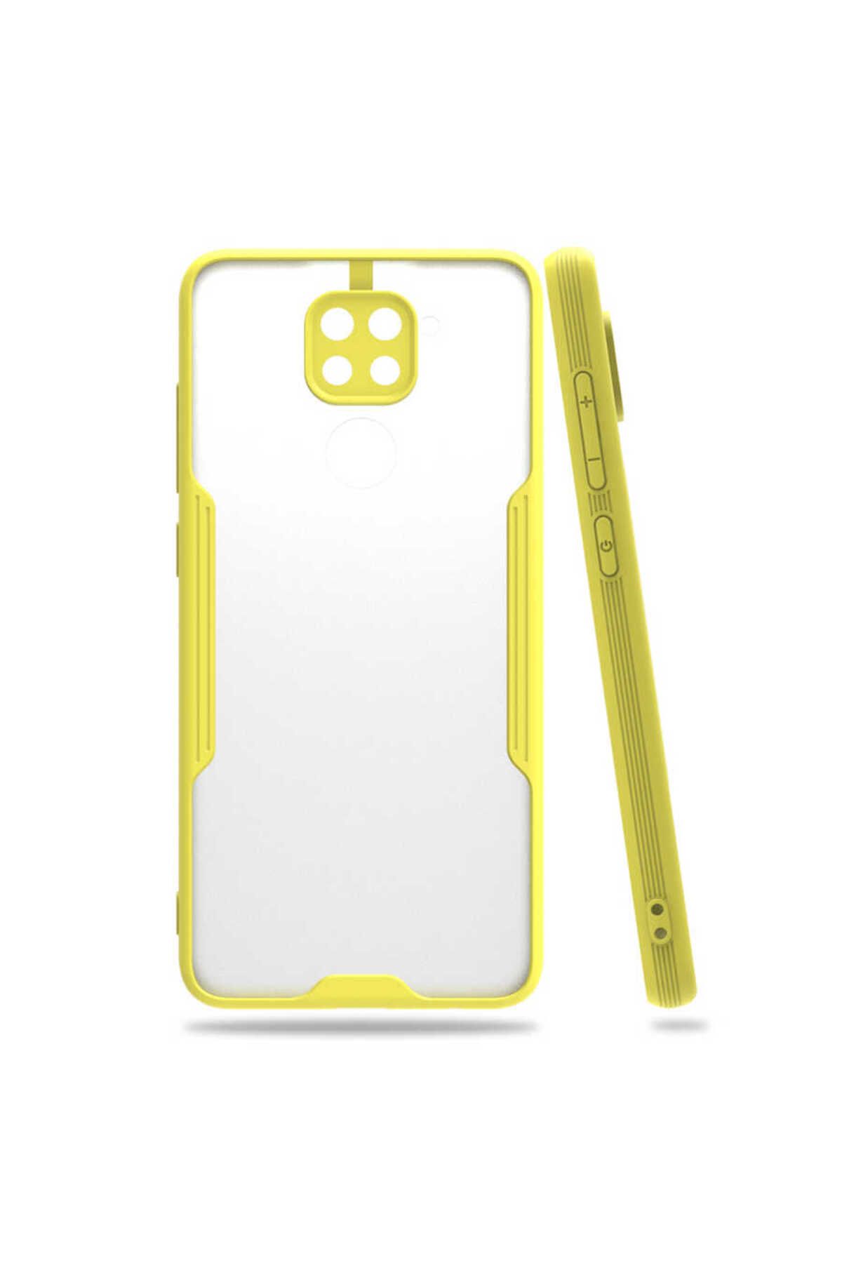 VARDAR AKSESUAR Redmi Note 9 Uyumlu Kılıf Ultra İnce Esnek Kenarları Renkli Parfevar Malkoec Kapak