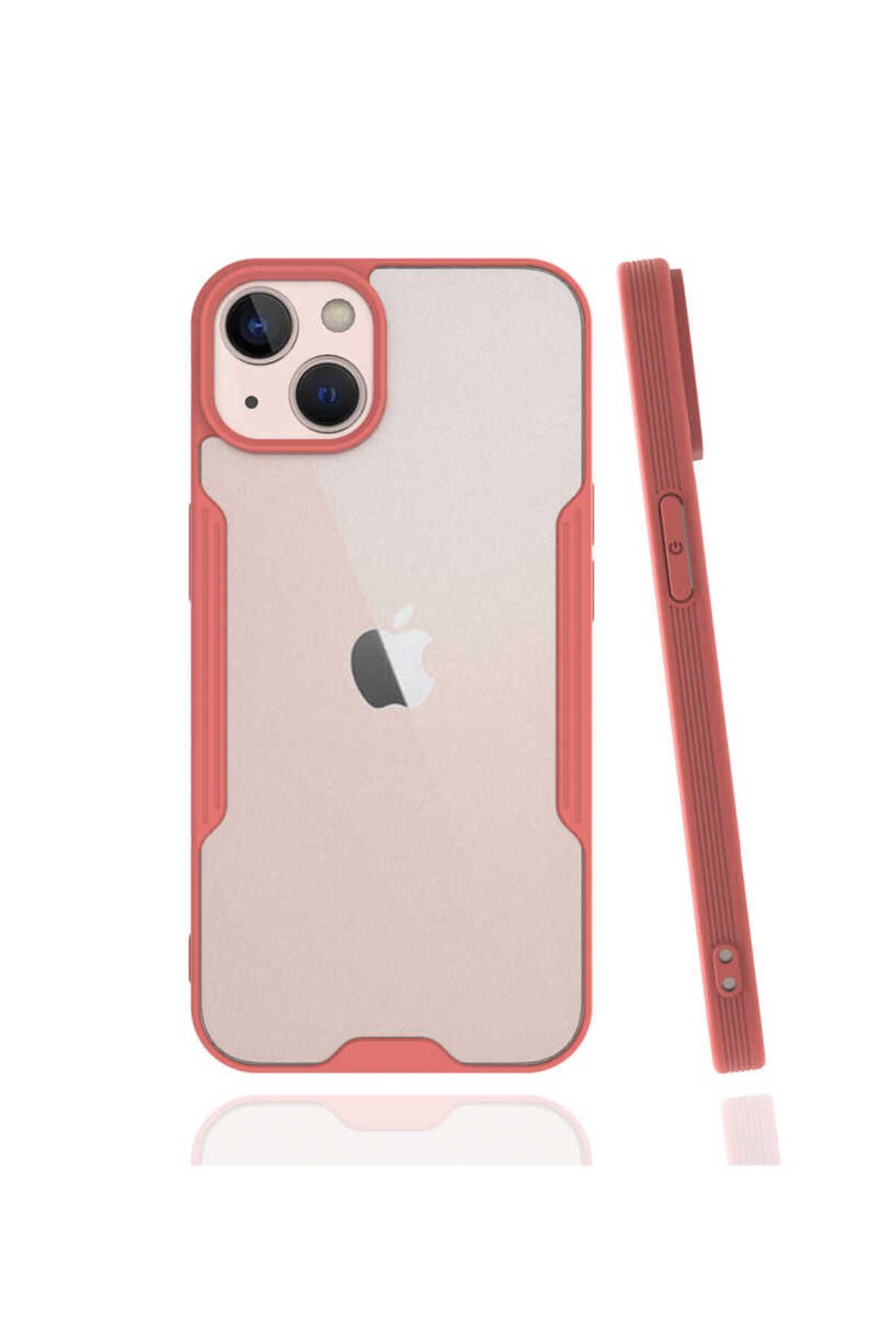 VARDAR AKSESUAR iPhone 13 Mini Uyumlu Kılıf Ultra İnce Esnek Kenarları Renkli Parfevar Malkoec Kapak