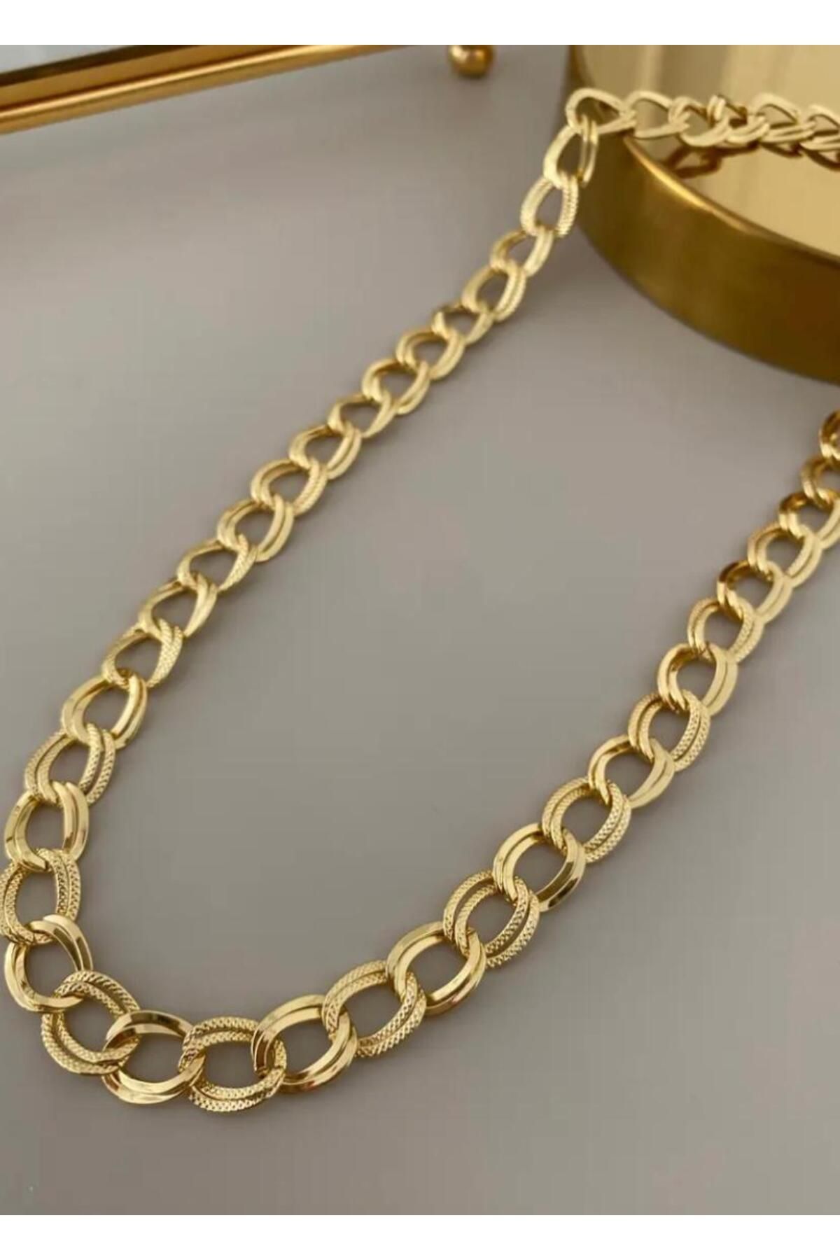 marsel aksesuar Özel Seri Samanyolu Gold Zincir Kolye