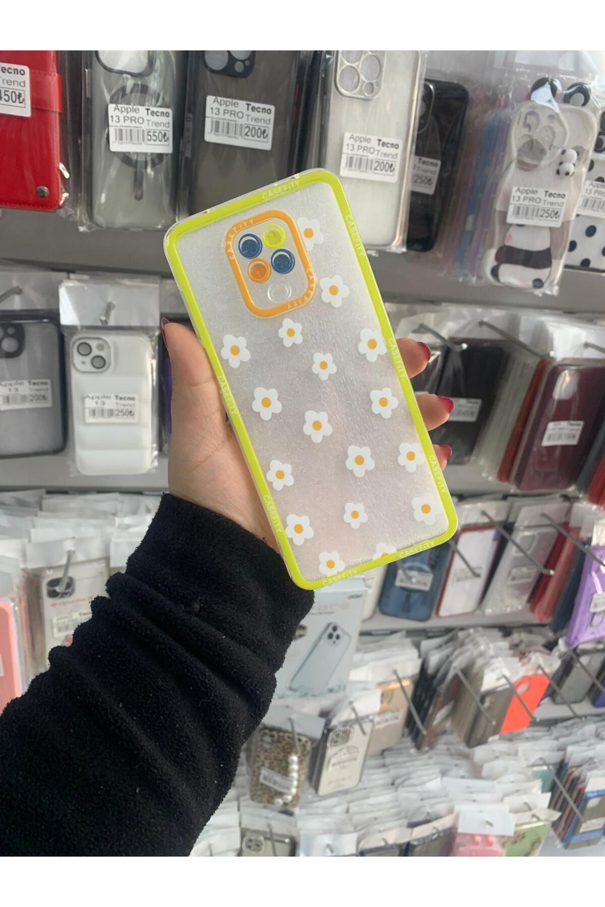 TECNOTREND Redmi Note 9 Pro/Note 9s Uyumlu Desenli şeffaf silikon kılıf