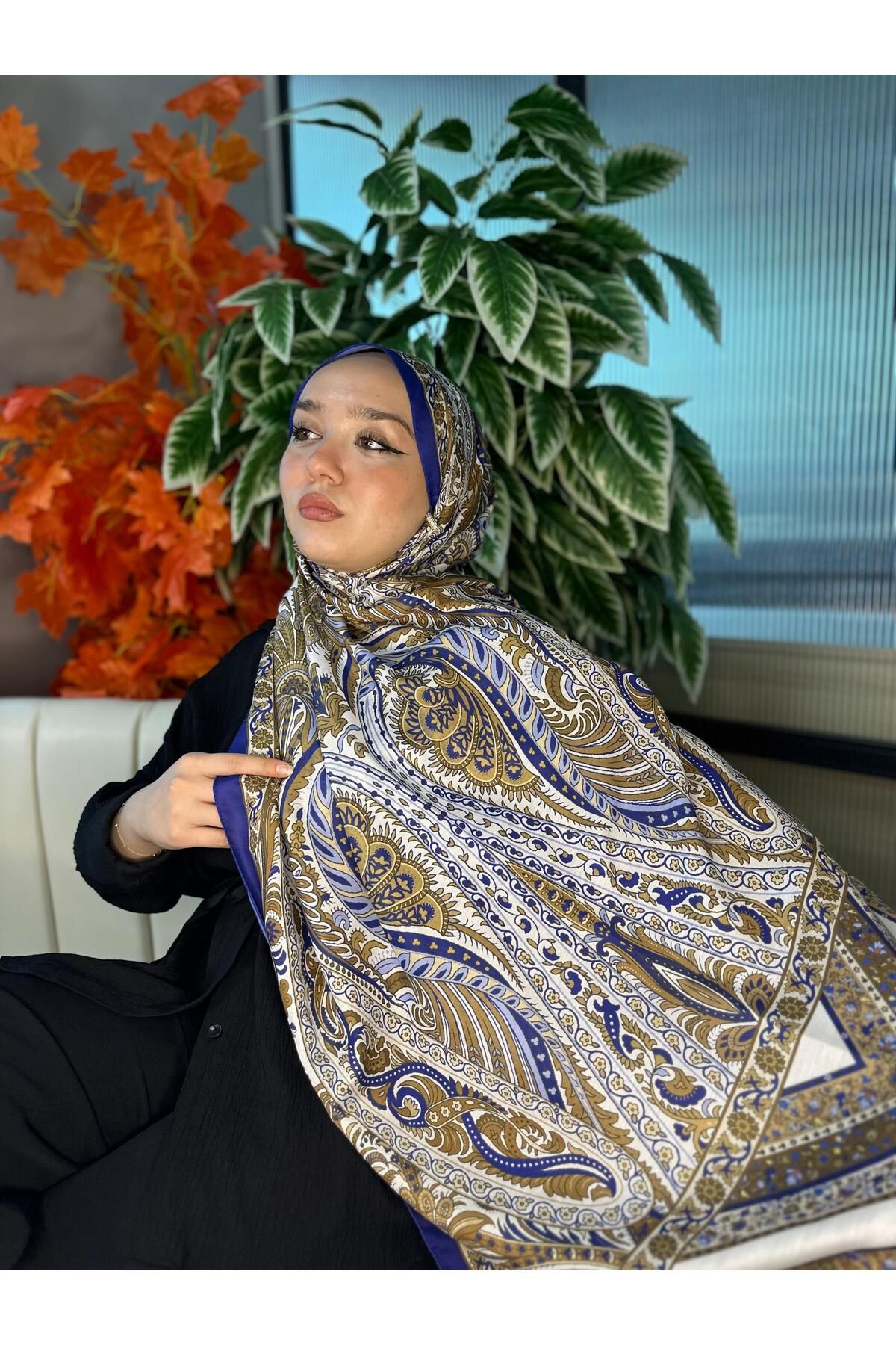 Oxygen Scarfs Etro Desen New Pamuk Soft Şal 23012