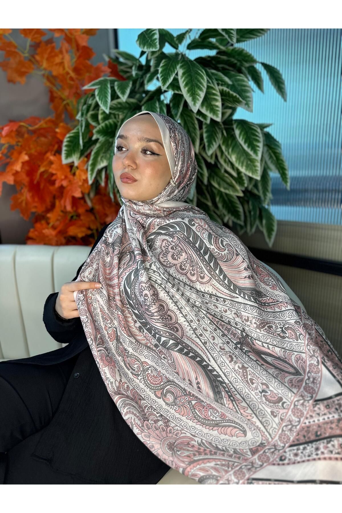 Oxygen Scarfs Etro Desen New Pamuk Soft Şal 23012