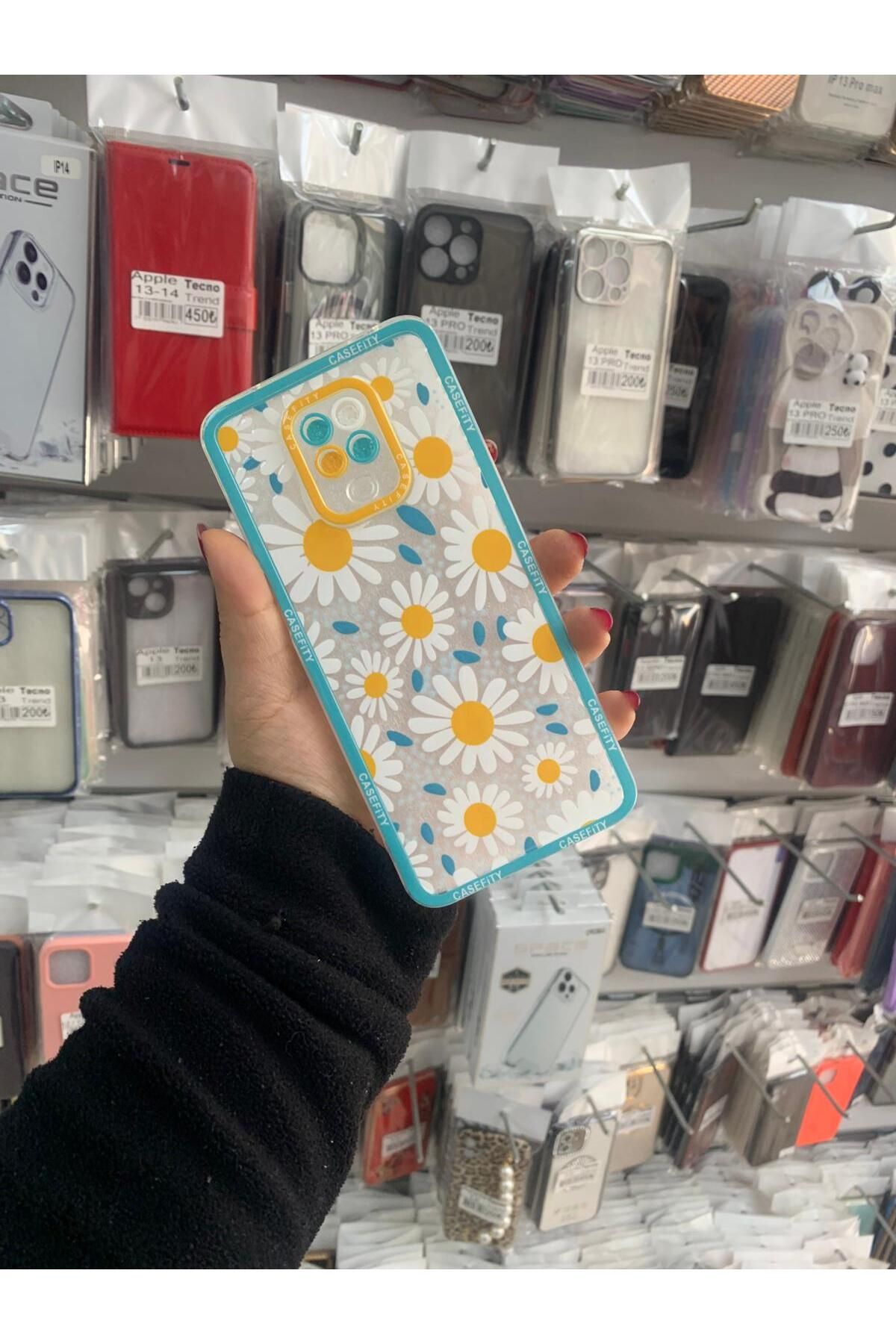 TECNOTREND Redmi Note 9 Pro/Note 9s Uyumlu Desenli şeffaf silikon kılıf