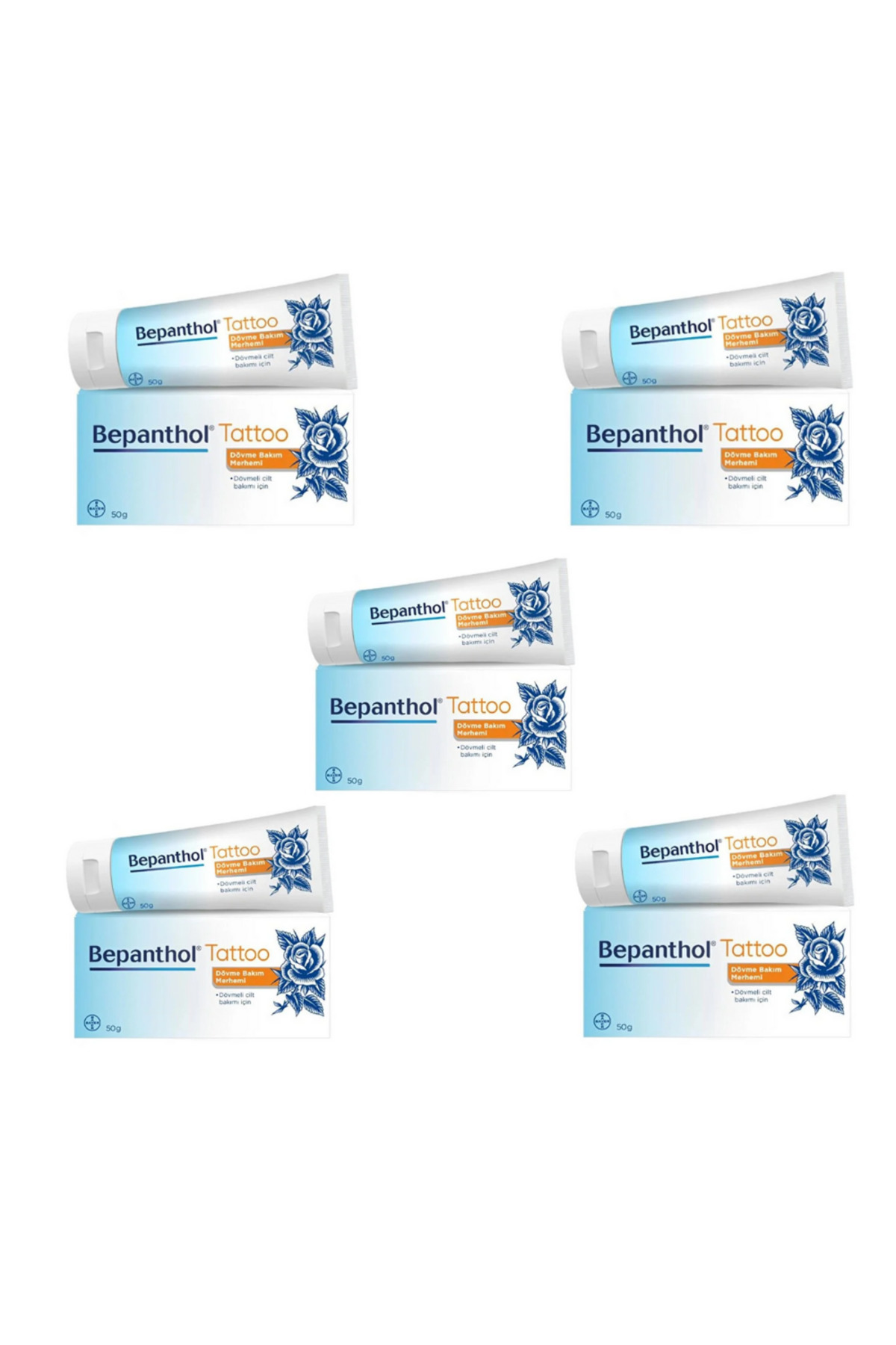 بپانتول پماد مراقبت از تاتو ۵۰ گرم ۵ عددی