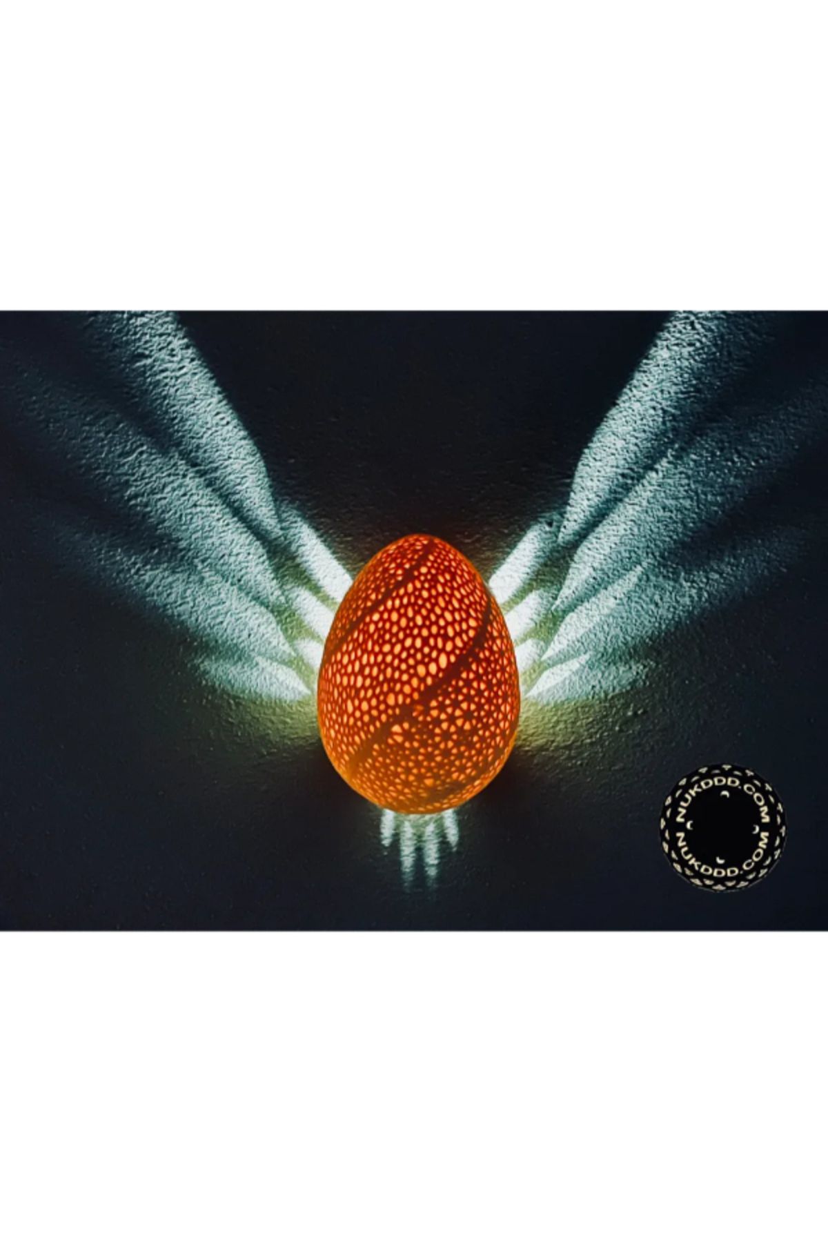 NOMOTHETIC Yumurta Şeklinde Duvar Lambası – Dekoratif 3D Model