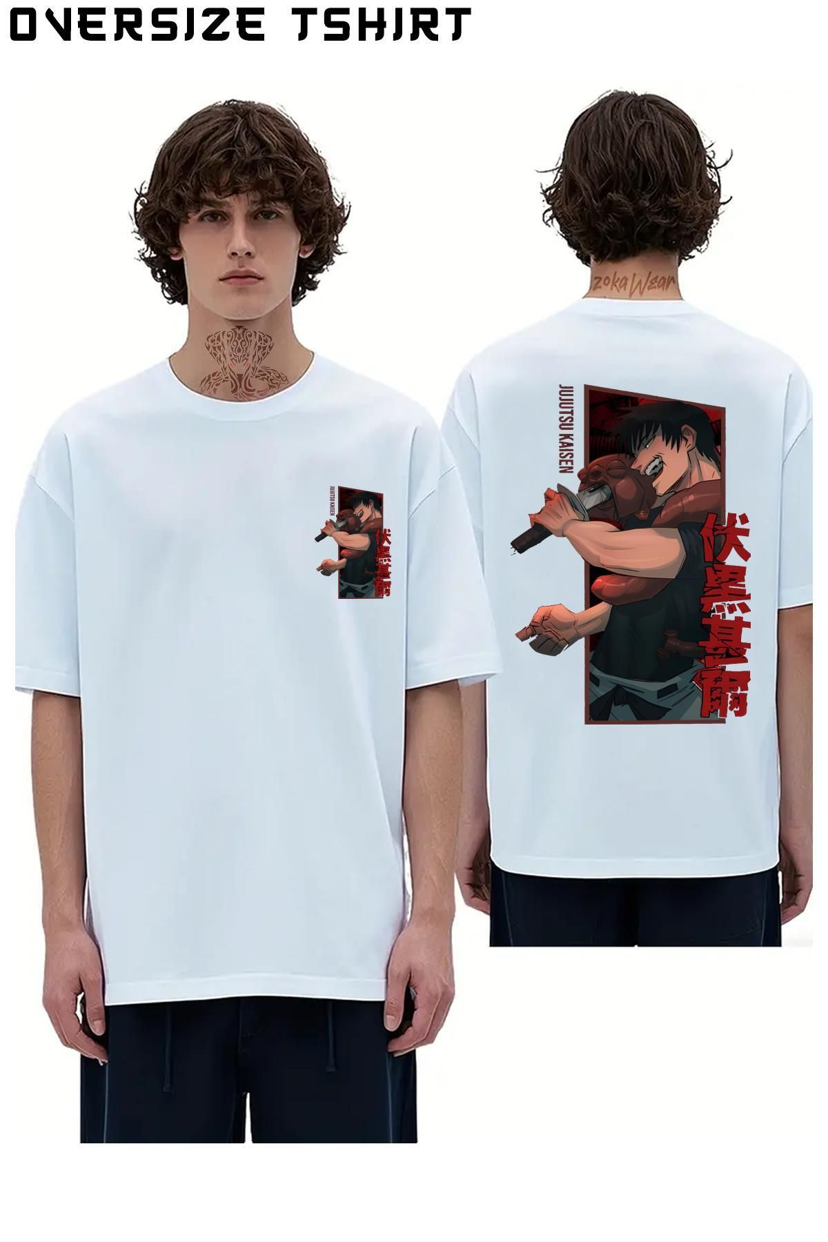 ZOKAWEAR Sorcerer-Killer Sırt Baskılı Oversize Tişört