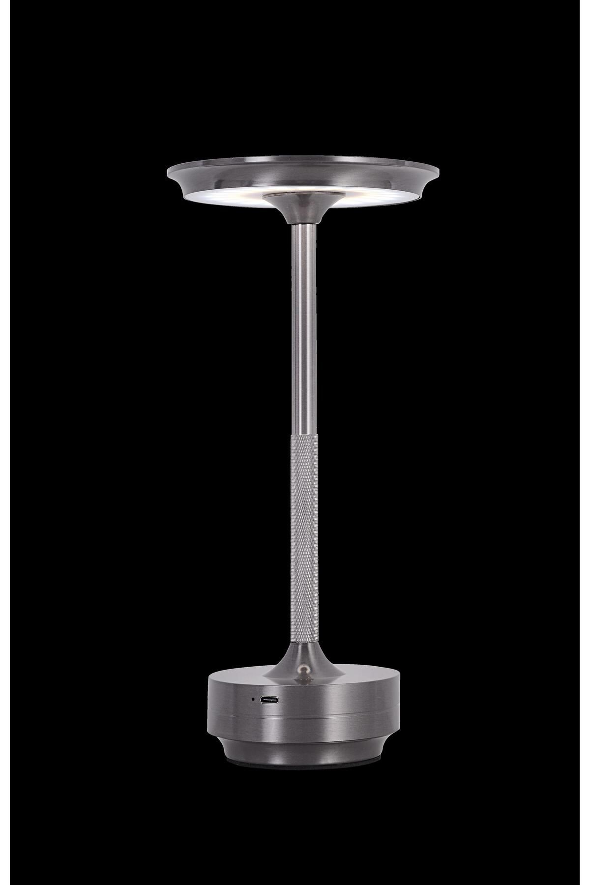 Lumienza Platin Kaplama Şarjlı Masa Lambası GLR-7479 PLT