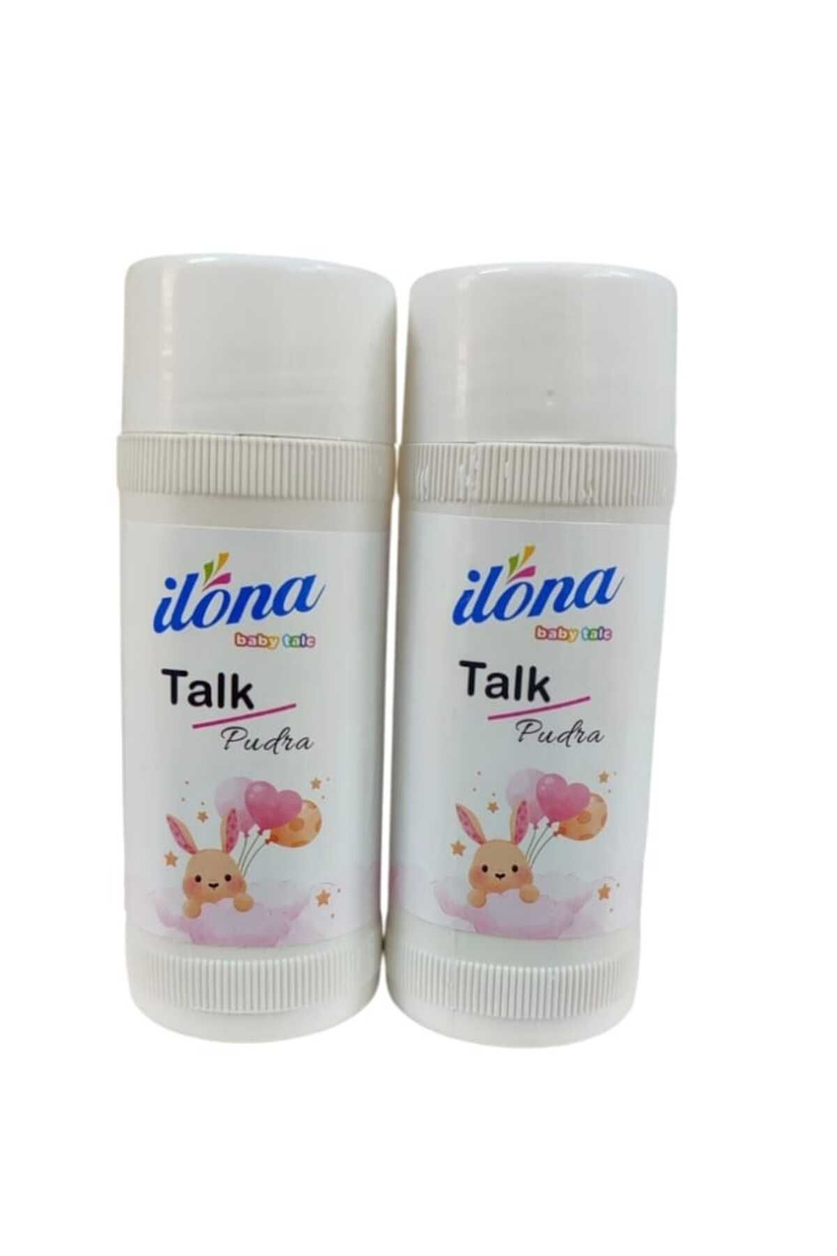 İLONA İLONA BEBEK PUDRASI (TALK PUDRA) 80 GR (2 adet)