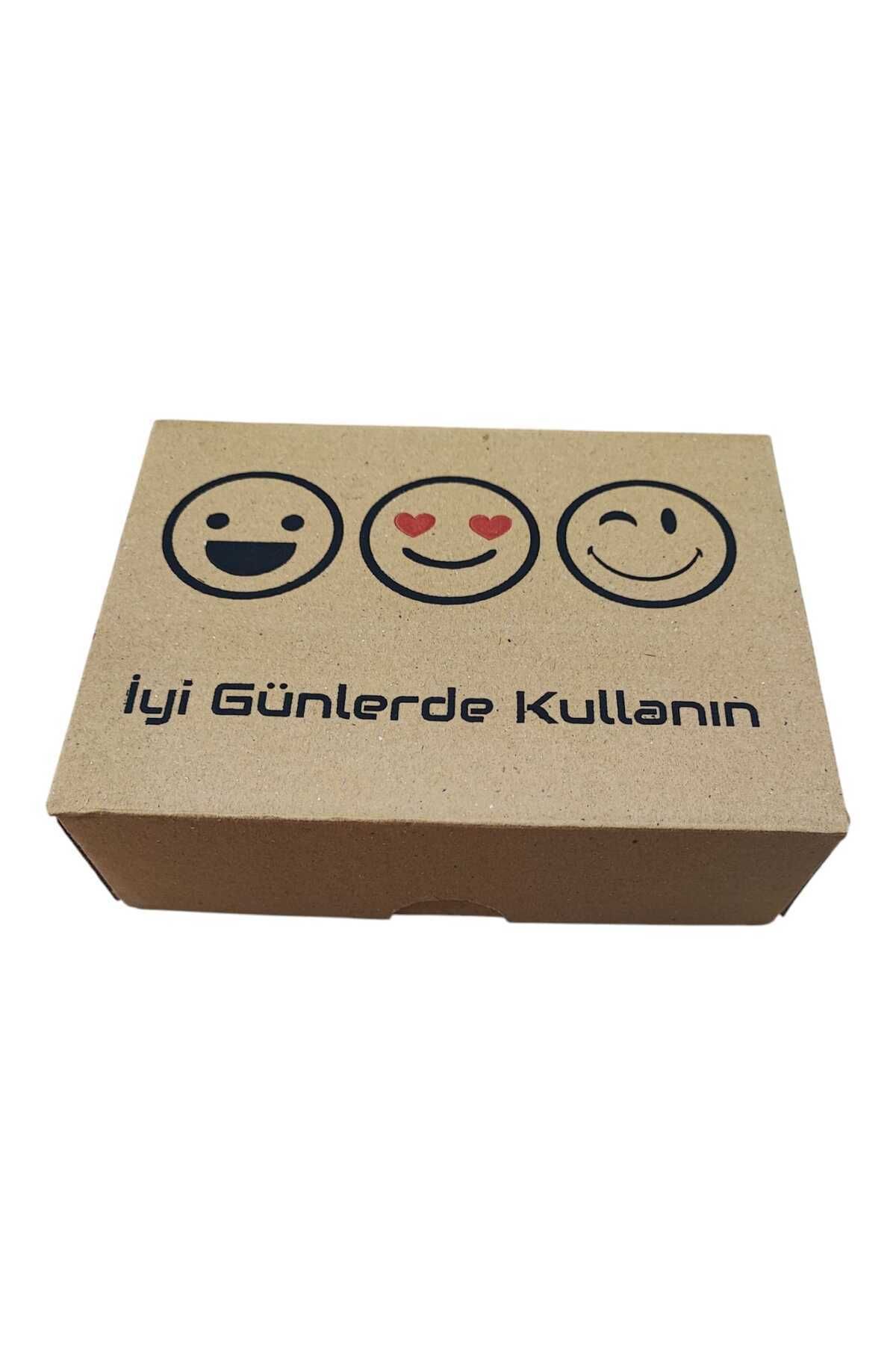 Okyanustech 50'li E Ticaret Karton Kargo Kutusu 17x12,5x5,5 cm "İyi Günlerde Kullanın"