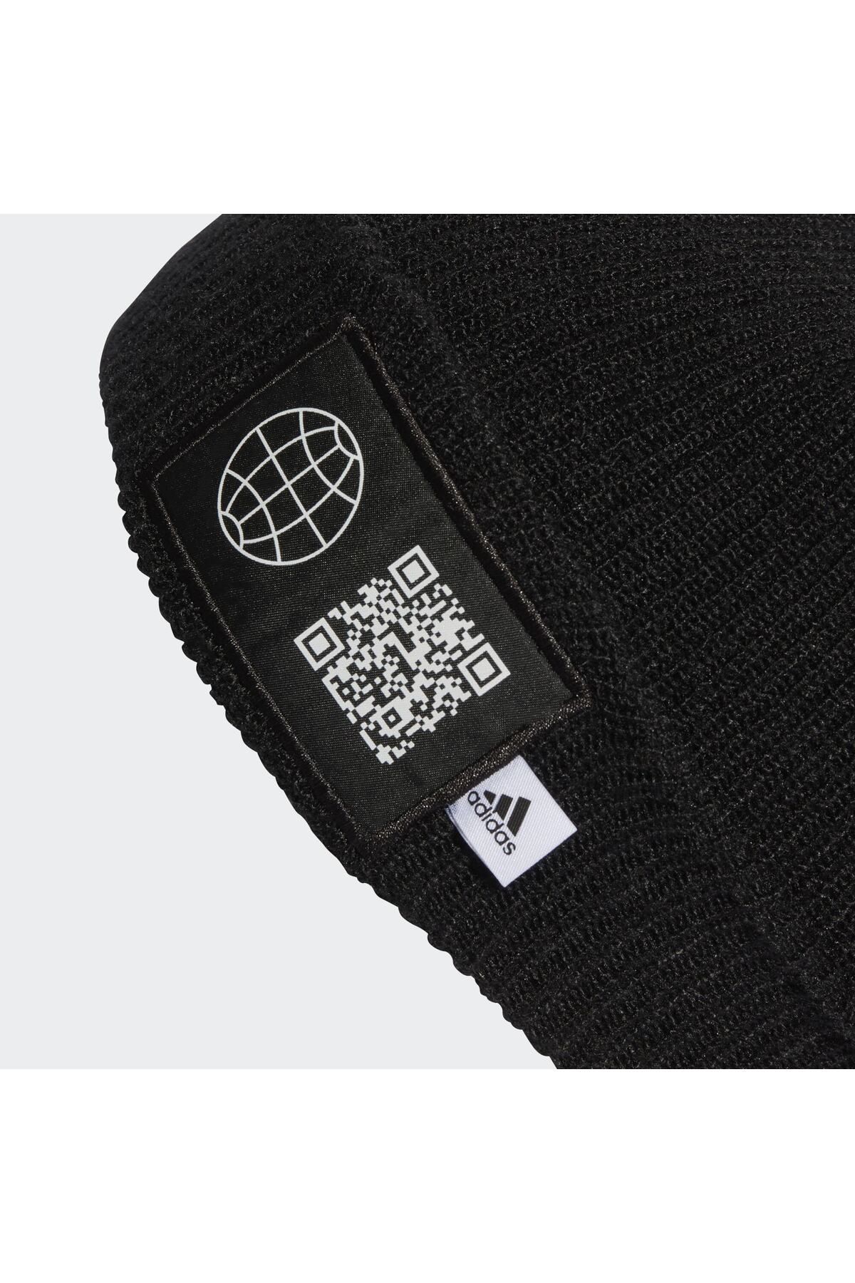 کلاه بافتنی مشکی مردانه و زنانه ماهیگیر فنی بانی اورجینال adidas