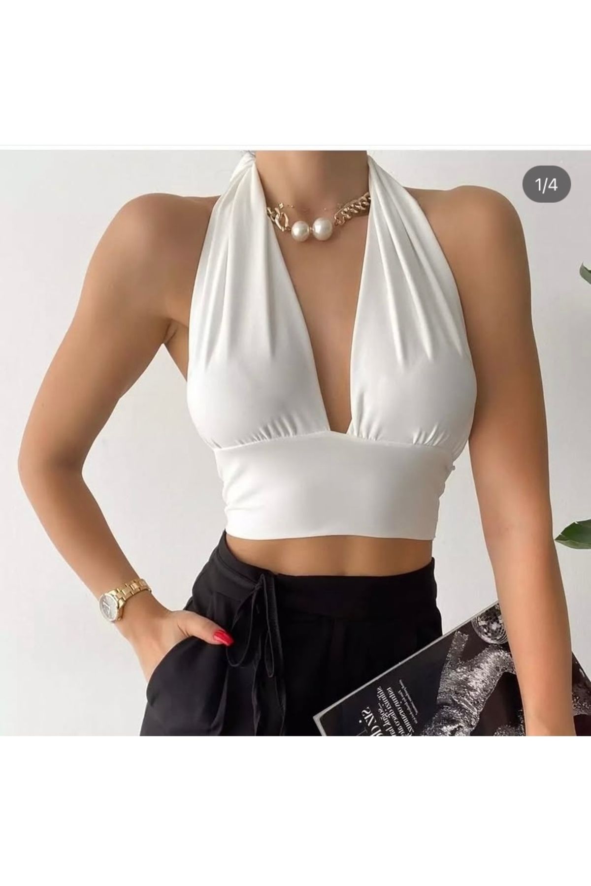 ayday butik Boyundan bağlamalı büstiyer