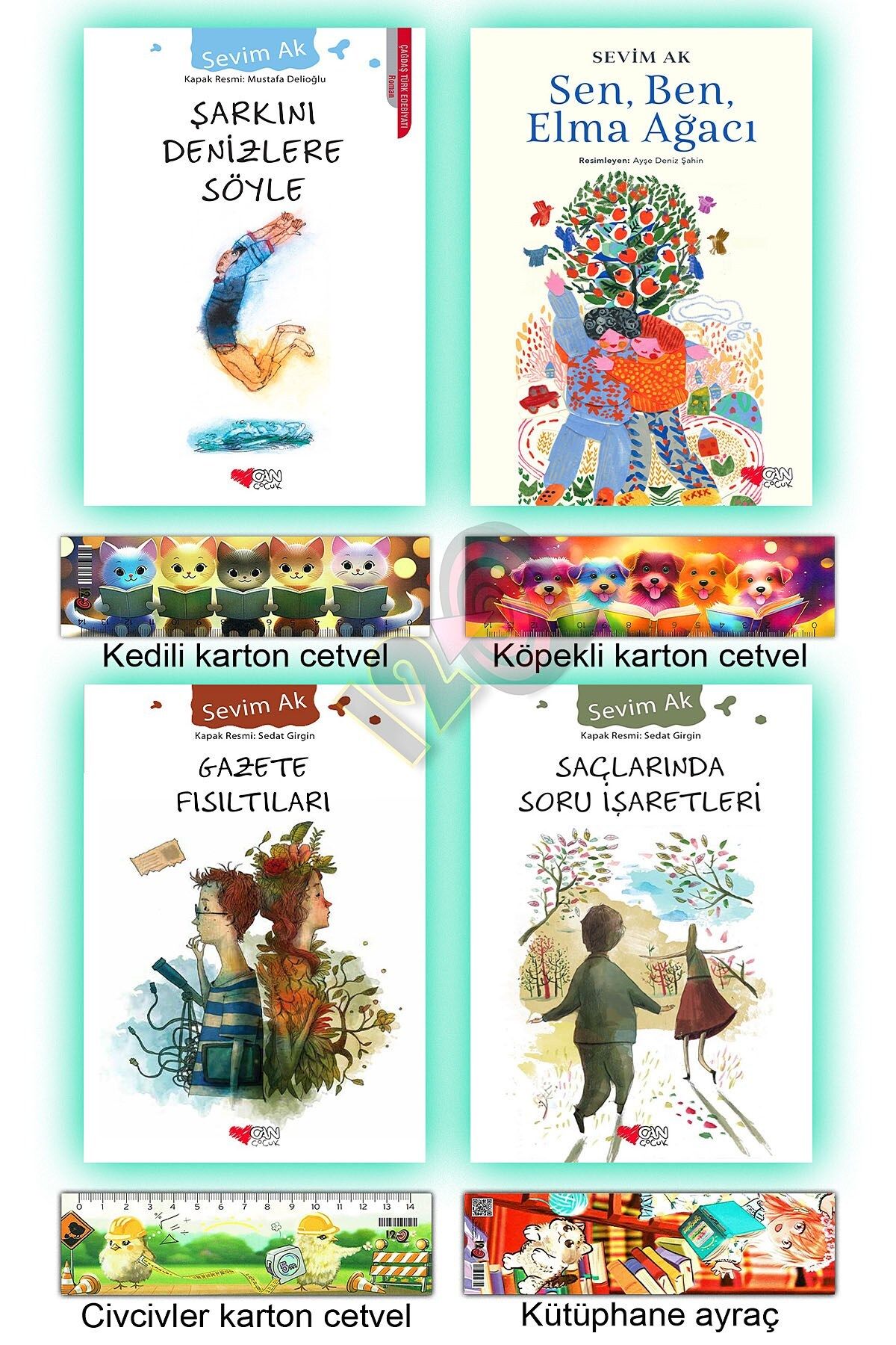 Can Çocuk Saçlarında Soru İşaretleri Gazete Fısıltıları Sen, Ben, Elma Ağacı Şarkını Denizlere Söyle
