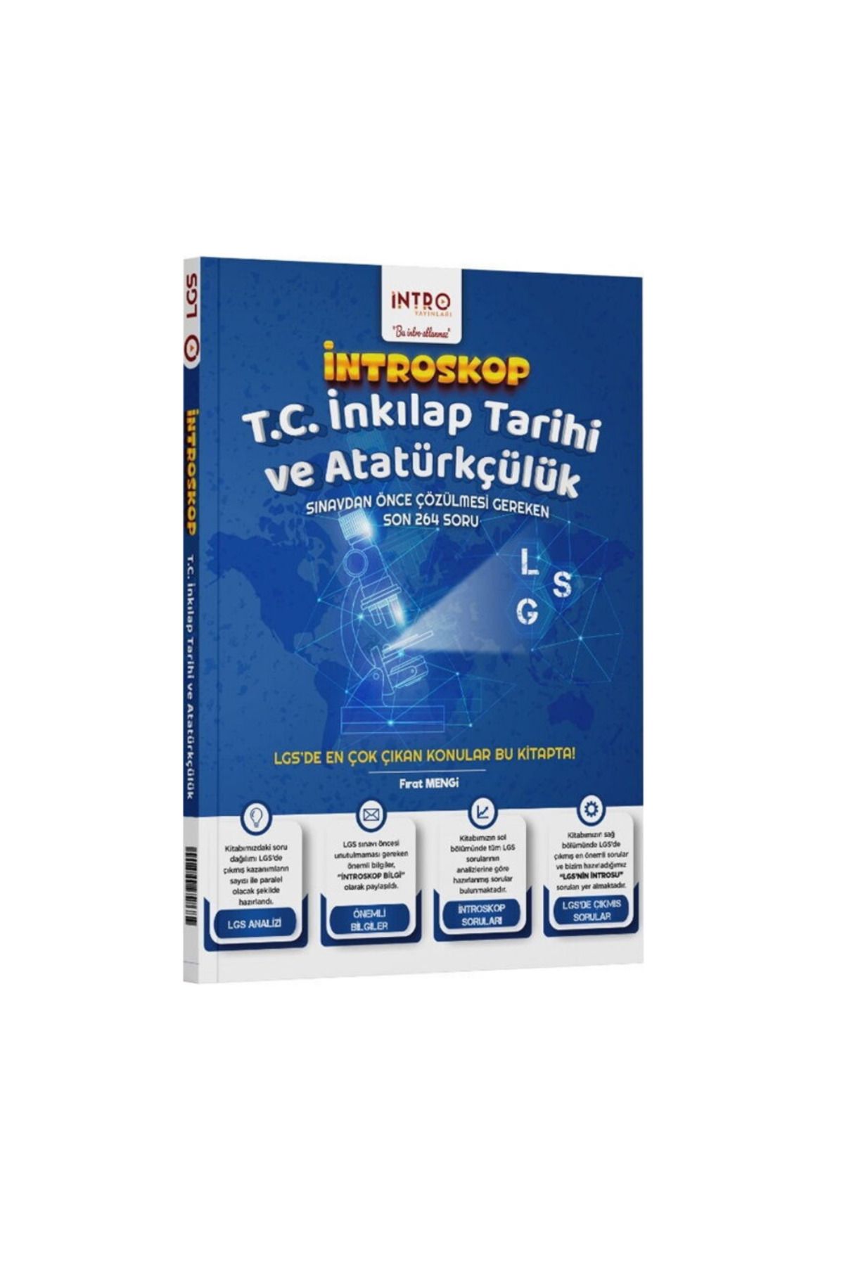 Marsis Yayınları İntro Yayınları 8. Sınıf LGS İnkılap Tarihi İntroskop Soru Bankası
