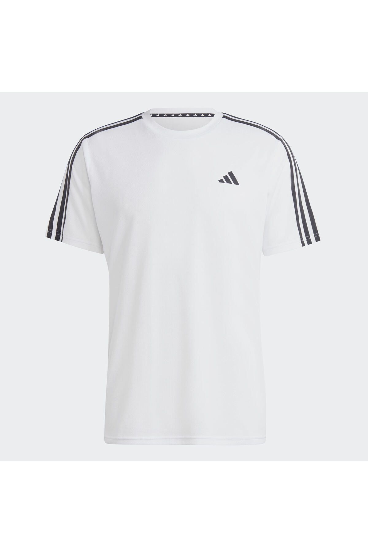 تی شرت ورزشی سفید مردانه اجزای ضروری قطار پوست adidas