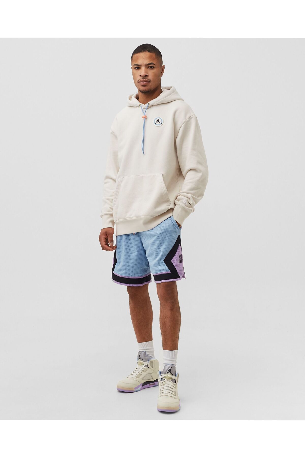 Nike Air Jordan x DJ Khaled Hoodie Phantom Erkek Sweatshirt-DV7487-030