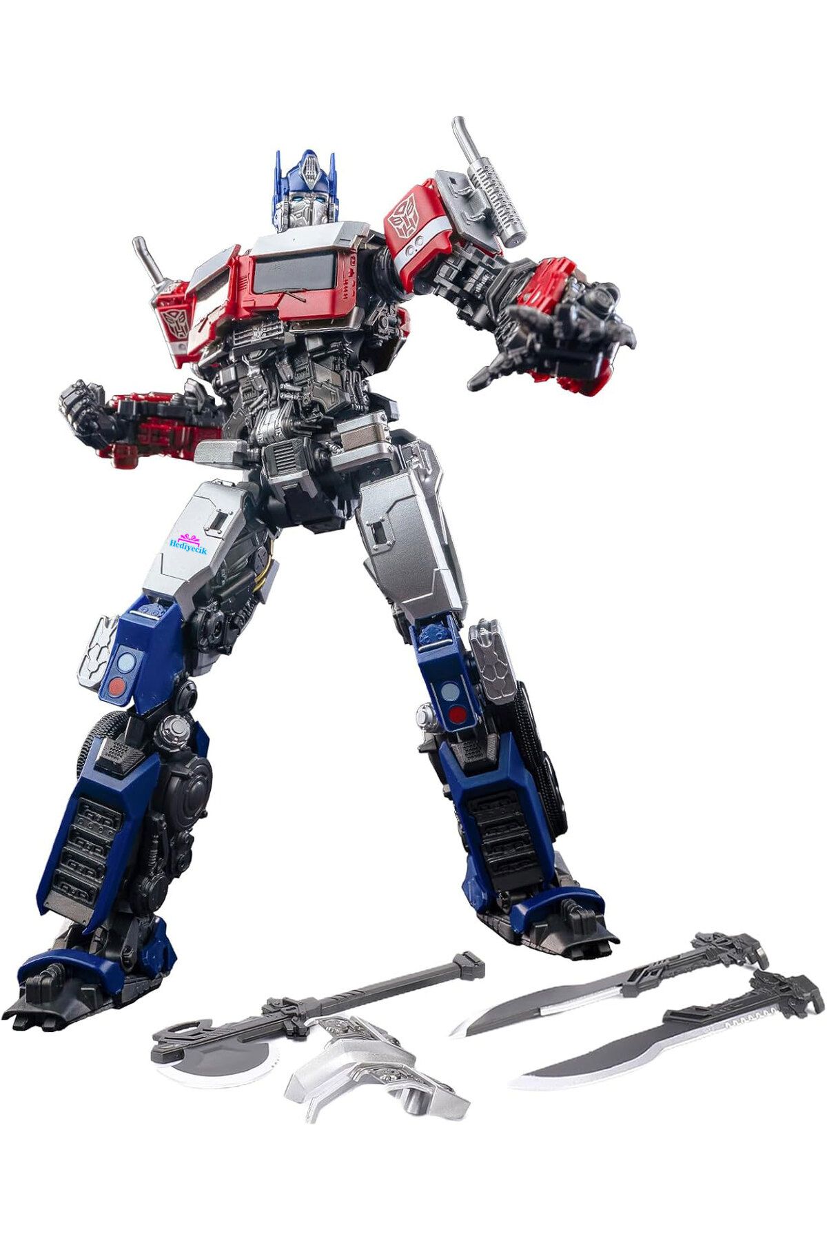 hediyecik Transformers Optimus Prime Başlangıç Model Kit Parçalı Figür 20 Cm