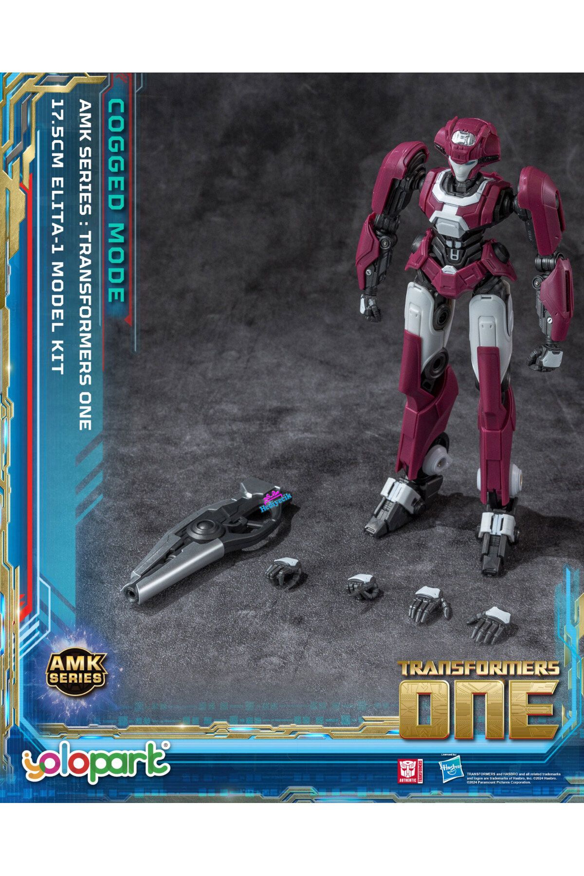 hediyecik Transformers Elita-1 Başlangıç Rise Of The Beasts Amk Series Model Kit Parçalı Figür 20 Cm