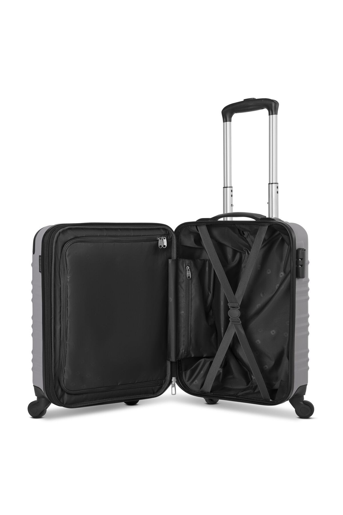 Wenger-Amplar Evo 4 Rollen Kabinentrolley S 53 cm mit Dehnfalte 5