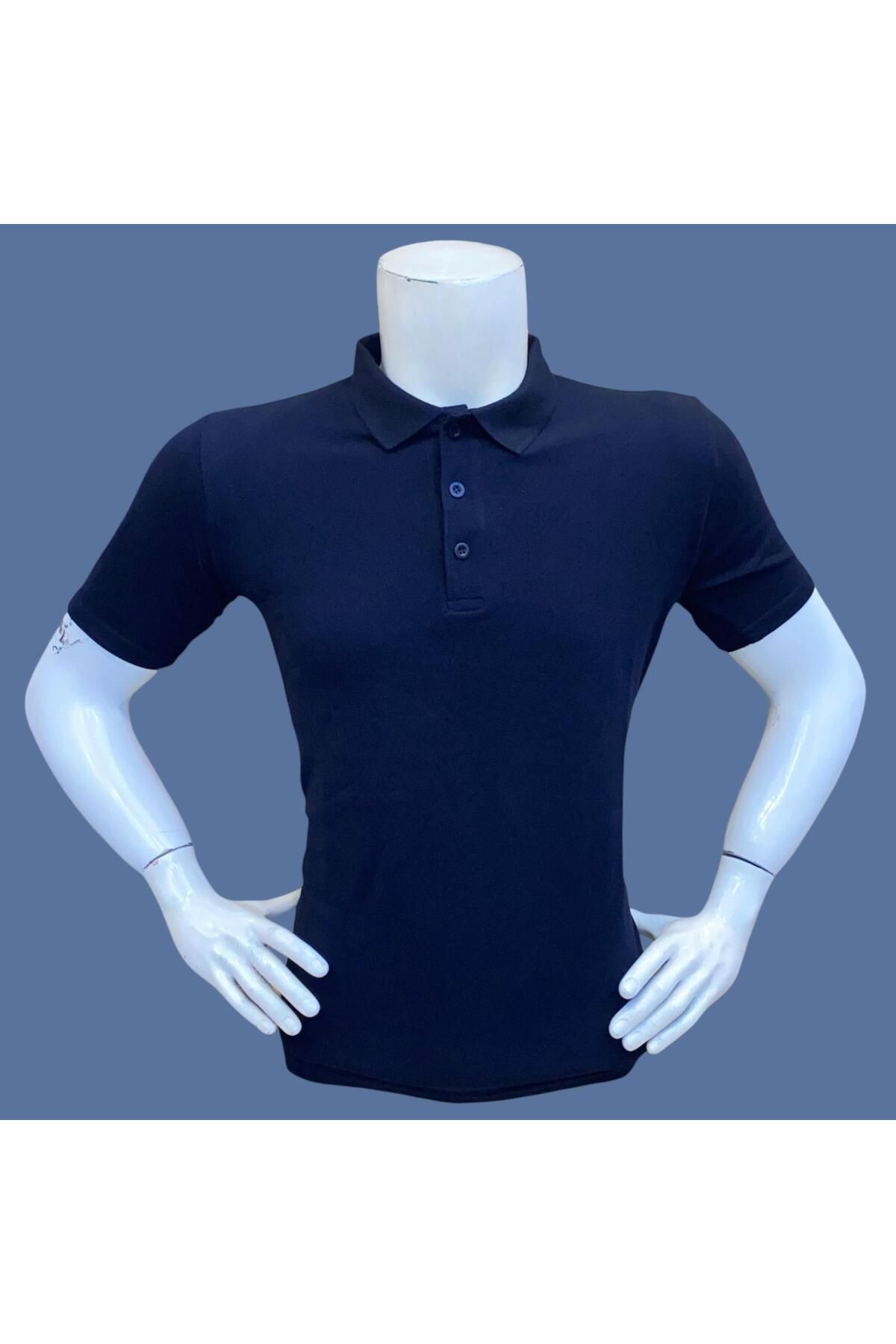 GÖMLEK GALERİSİ Erkek %100 Pamuk Regular Kesim Polo Yaka Yazlık T-Shirt