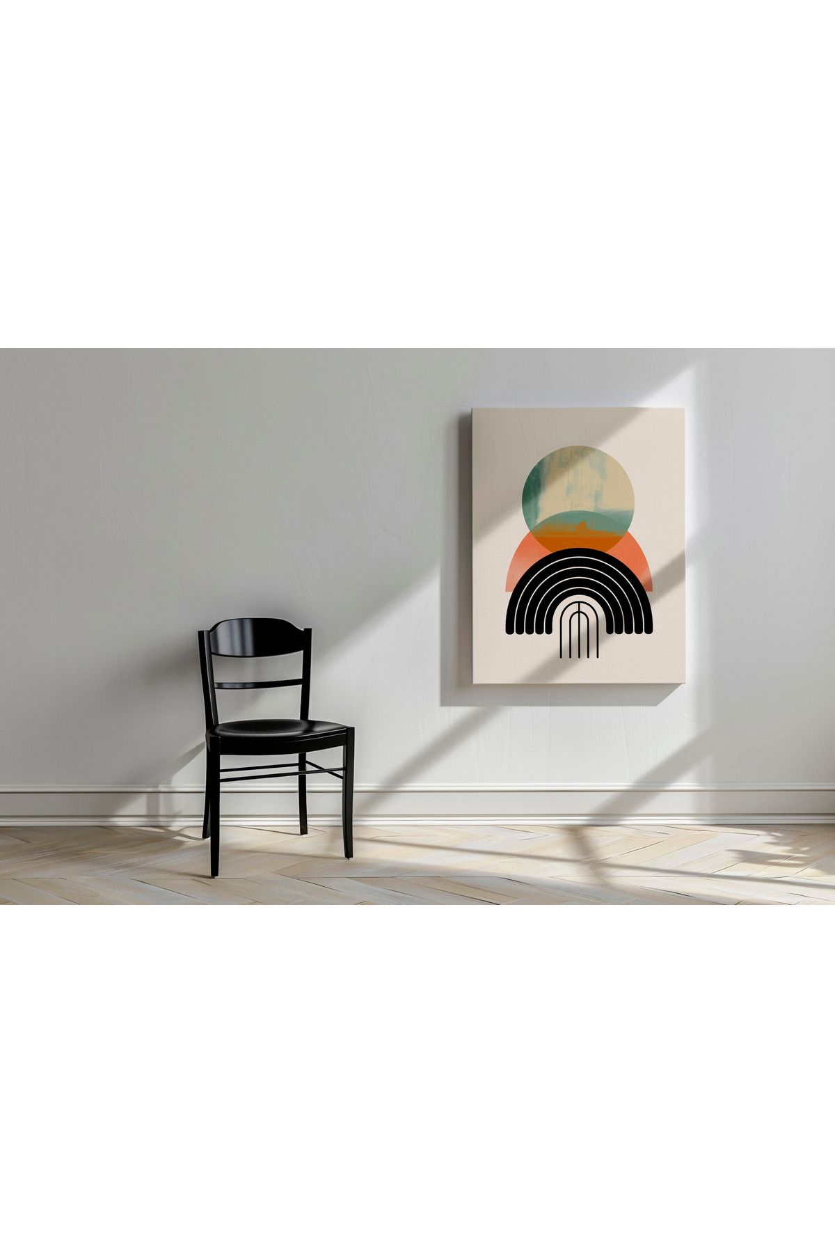titer %100 Pamuklu Kanvas Dekoratif Tablo - Modern Soyut UV Baskı Poster