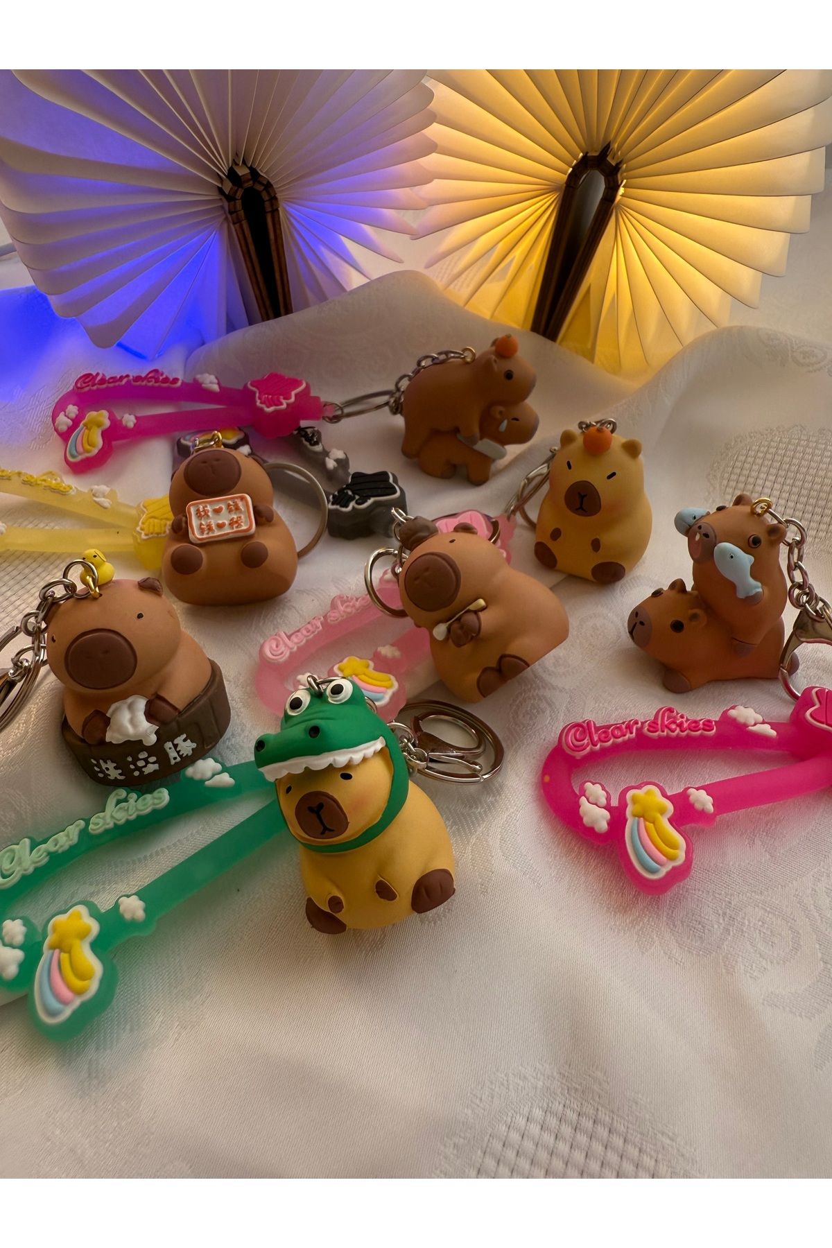 womi Kapibara / Capybara Sevimli Figür Anahtarlık
