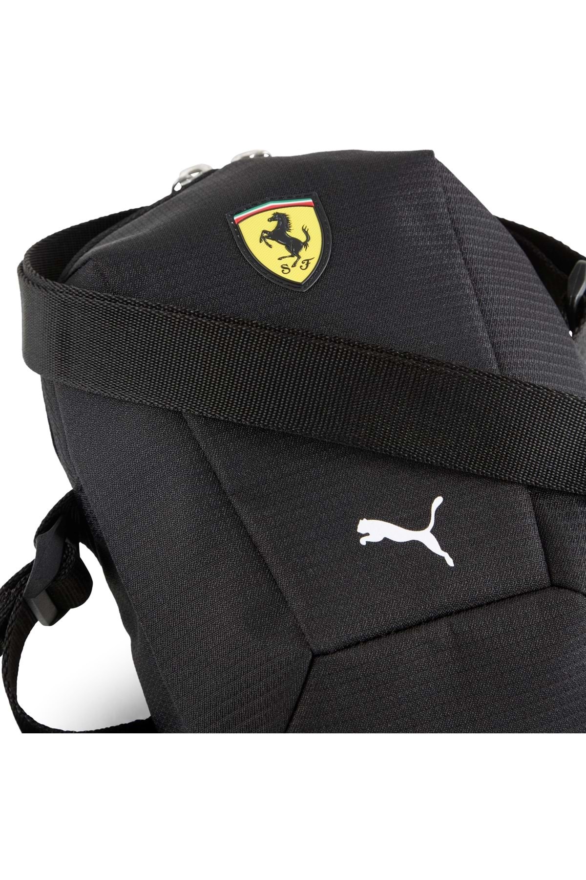 Puma-091282 -02 Ferrari Race Portable Unisex Cross Shoulder Bag Black 3