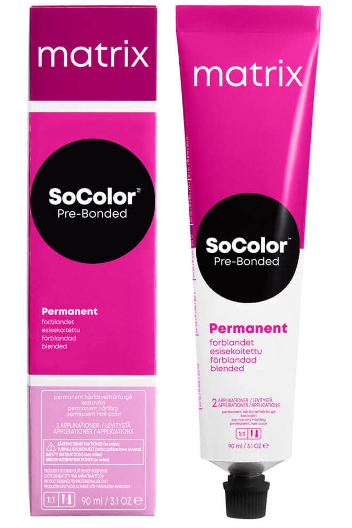 Matrix-Matrix Socolor permanent hair dye 90ml shade 5N 1