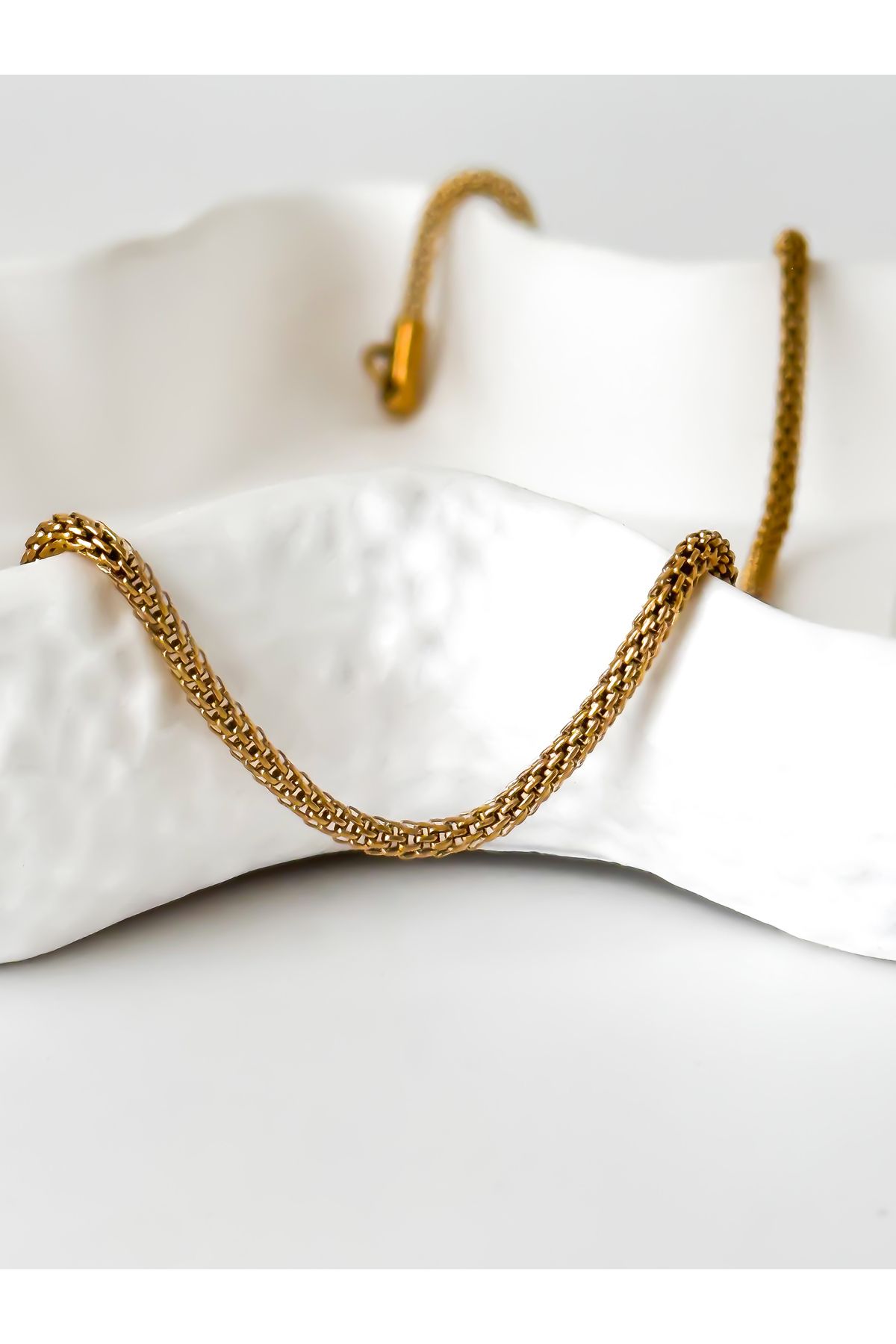 Vin Atelier Stainless Steel Dario Necklace | Çelik Zincir Kolye