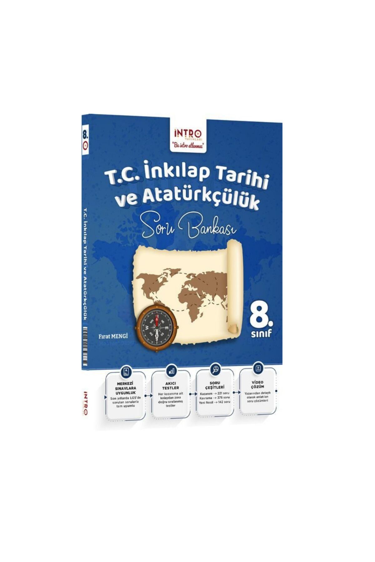 Marsis Yayınları İntro Yayınları 8. Sınıf LGS İnkılap Tarihi Soru Bankası