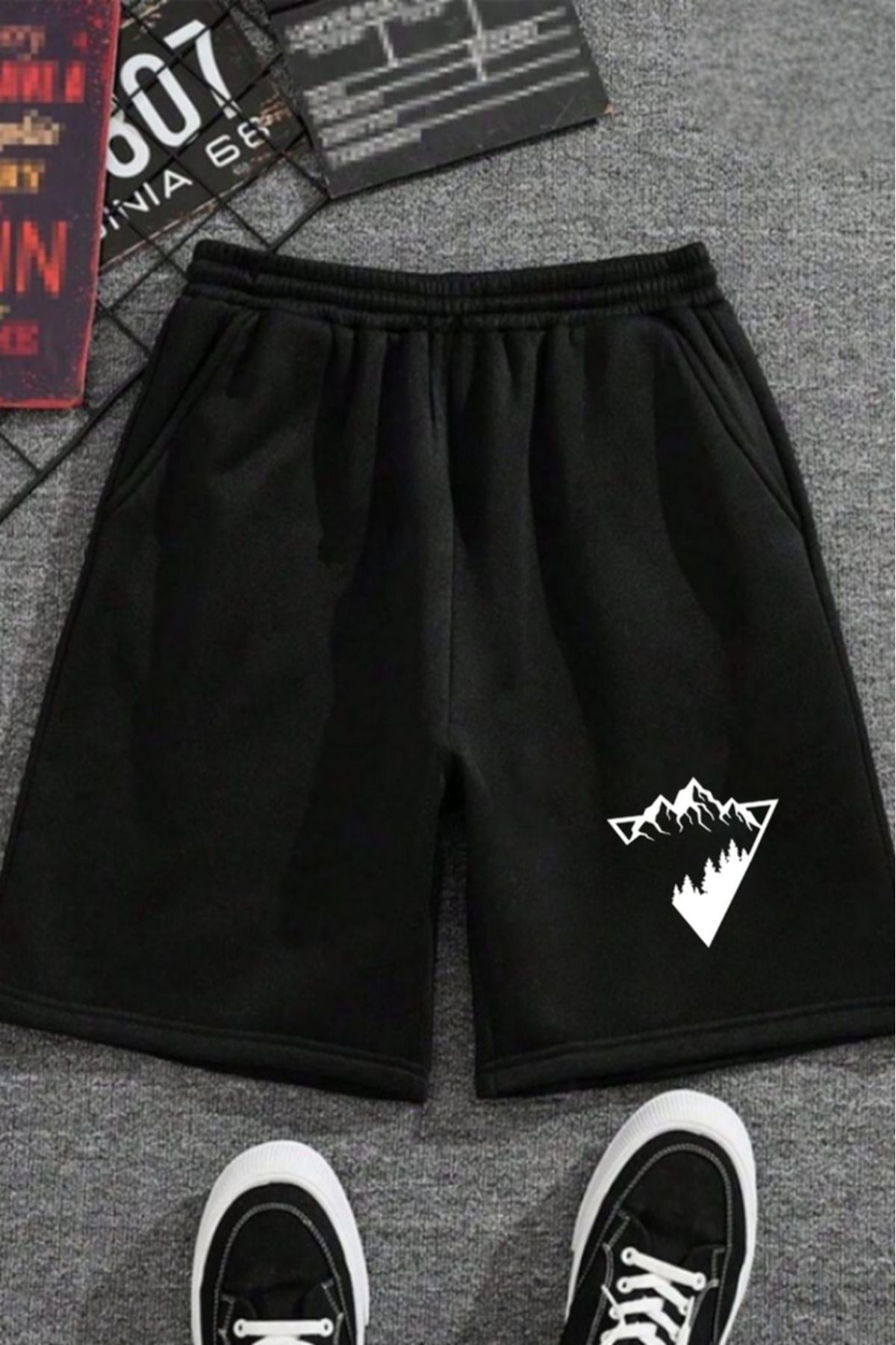 artı4 Baskılı Unisex Şort