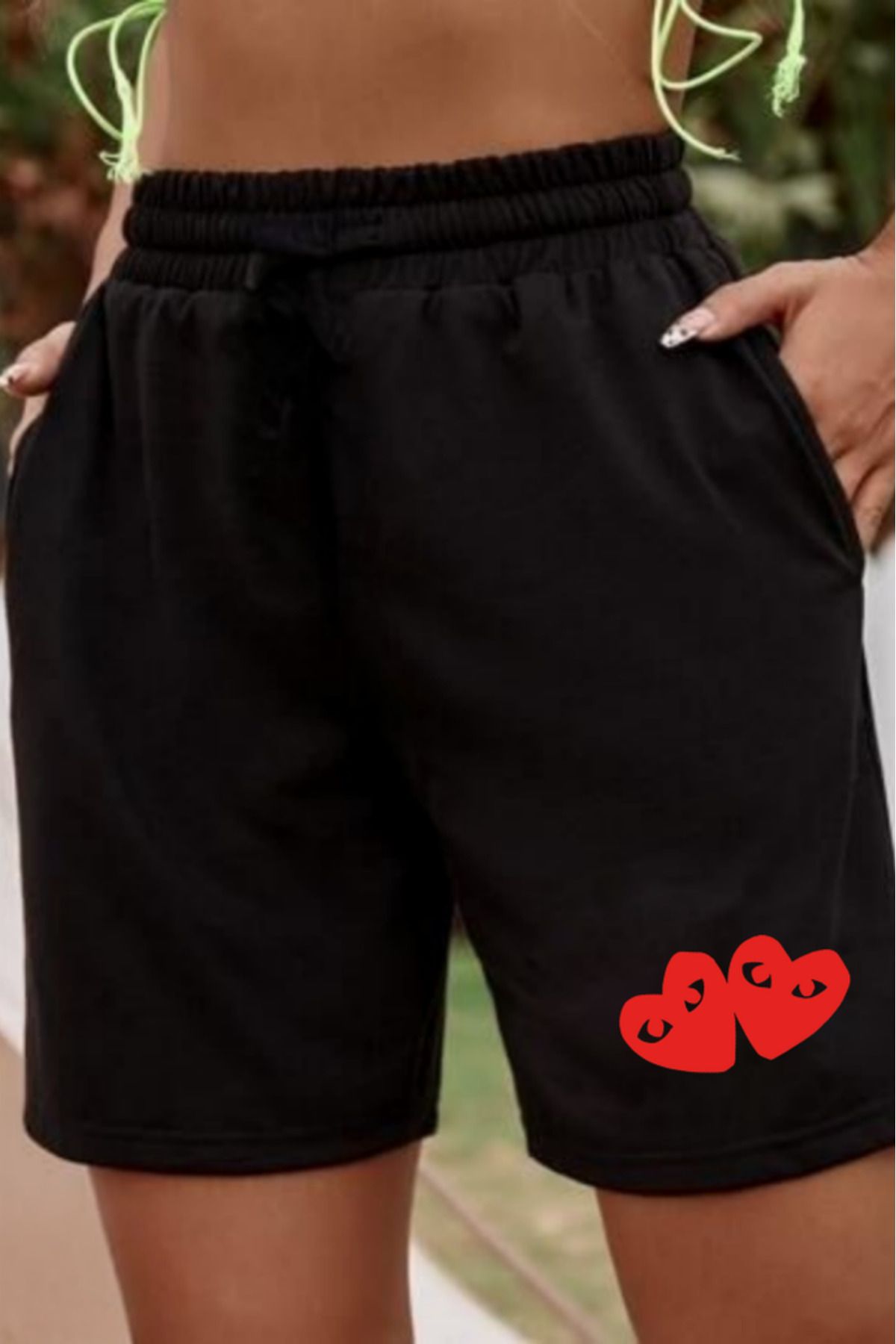 artı4 Baskılı Unisex Şort