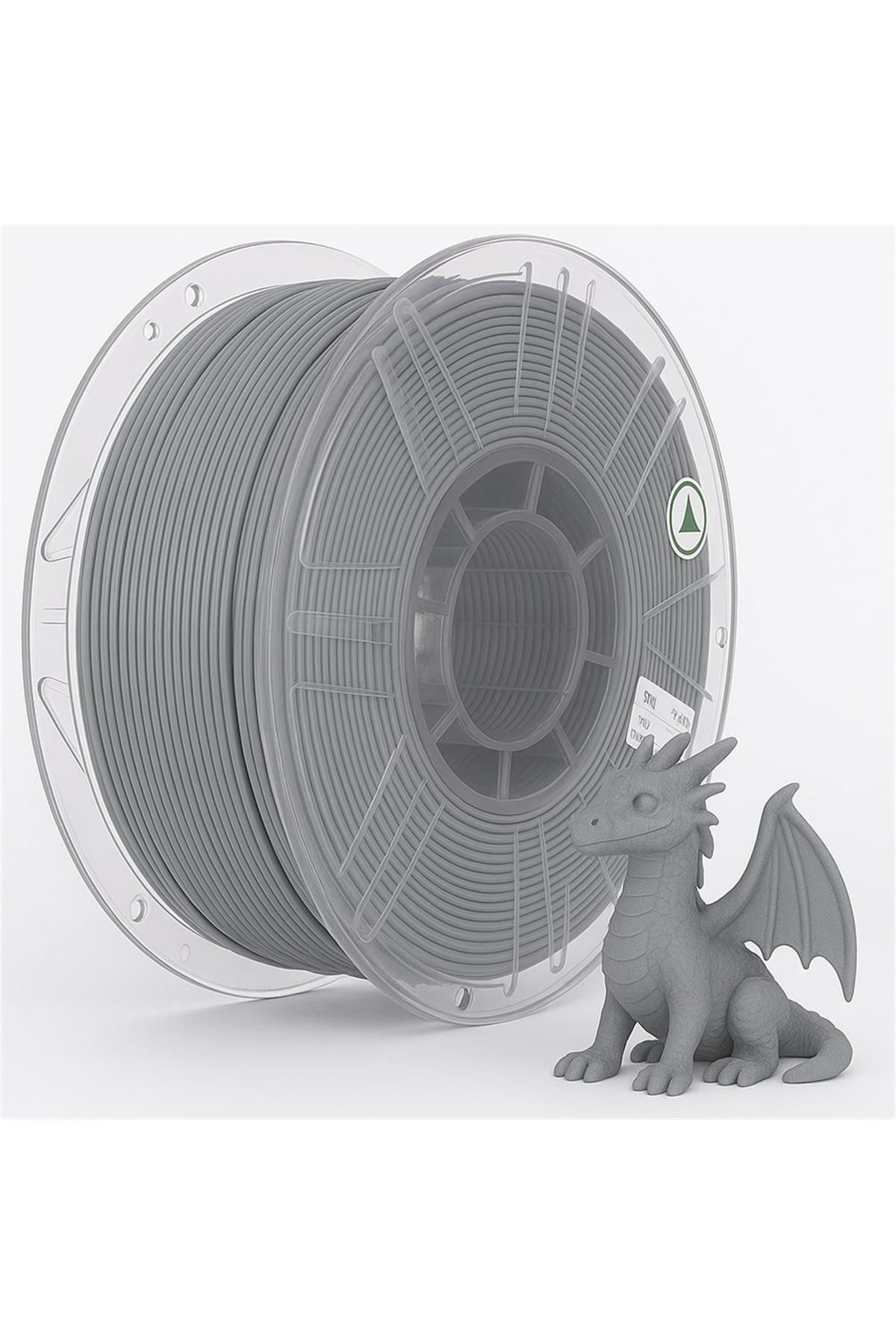 Creality Urhanshop Creality Hyper Pla Rfıd Gri Filament 1.75mm 1Kg