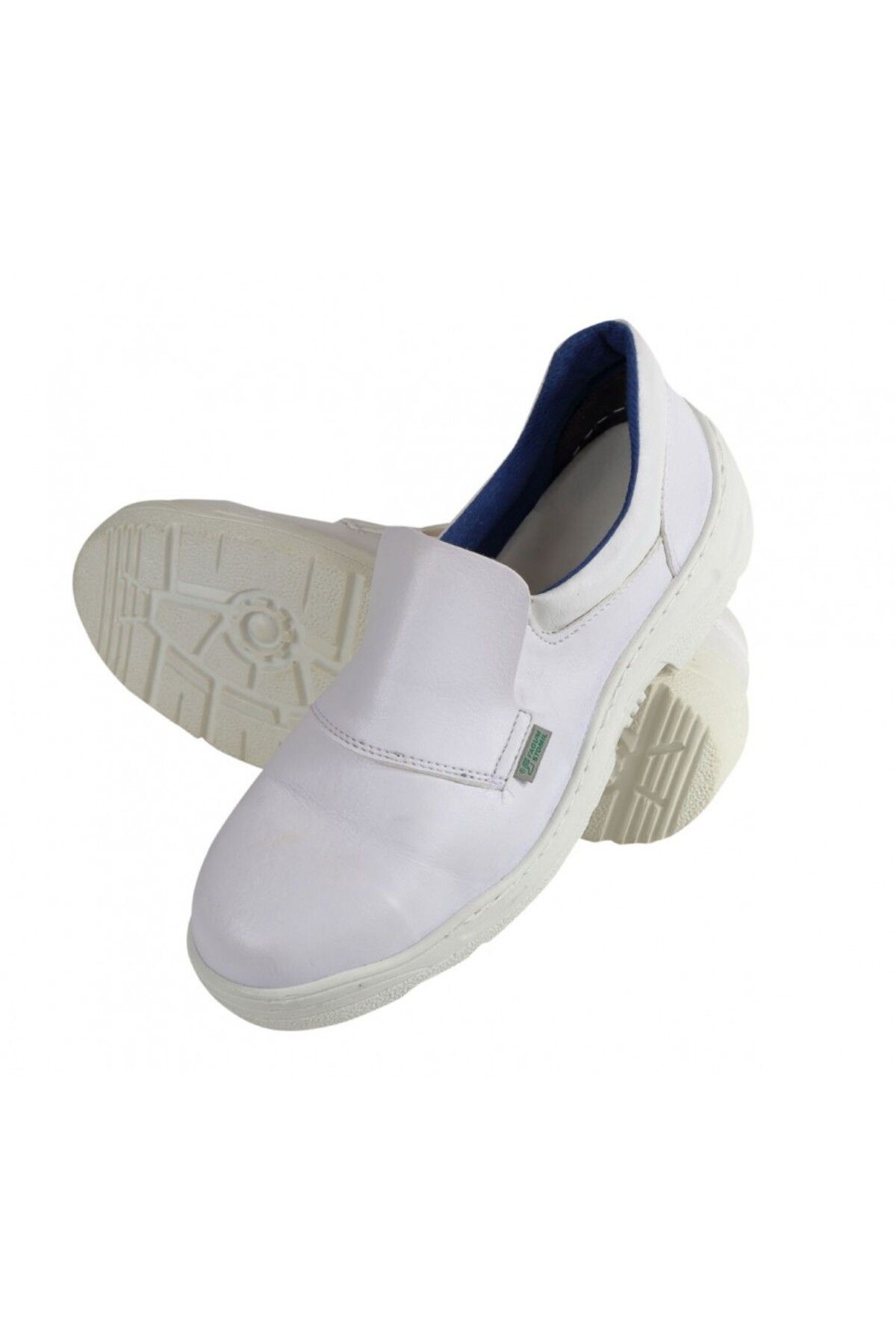KOLMAX-White Microfiber Shoe (S2Src) - 39 1