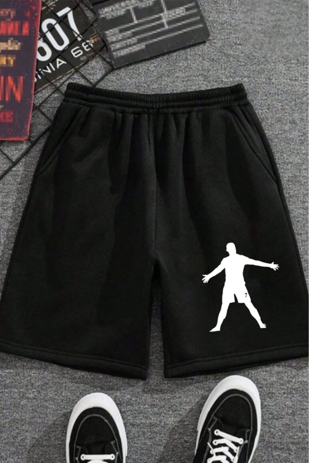artı4 Baskılı Unisex Şort